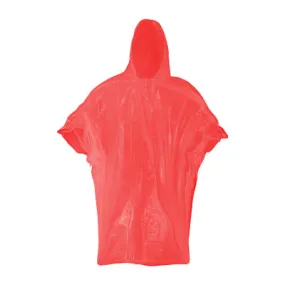 1SZ RED Economy Poncho