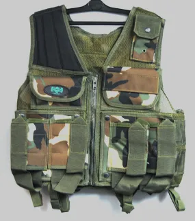 3Skull 6 1 Tactical Vest - Camo