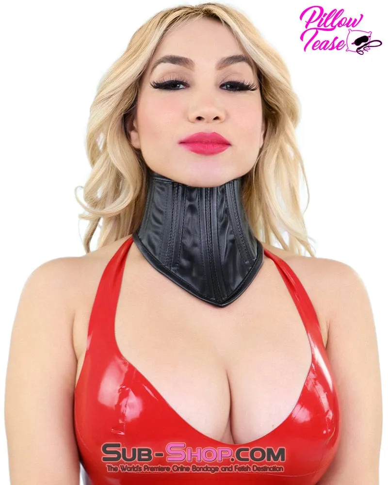 5708DL      Neck Corset Posture Training Slave Bondage Collar