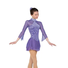 71 Competition Figure Skating Purple Tanzanice Dress