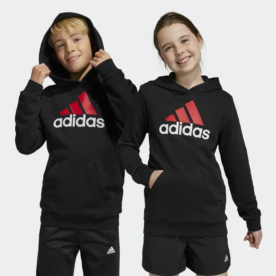 Adidas Kids Essentials Two-Colored Big Logo Cotton Hoodie