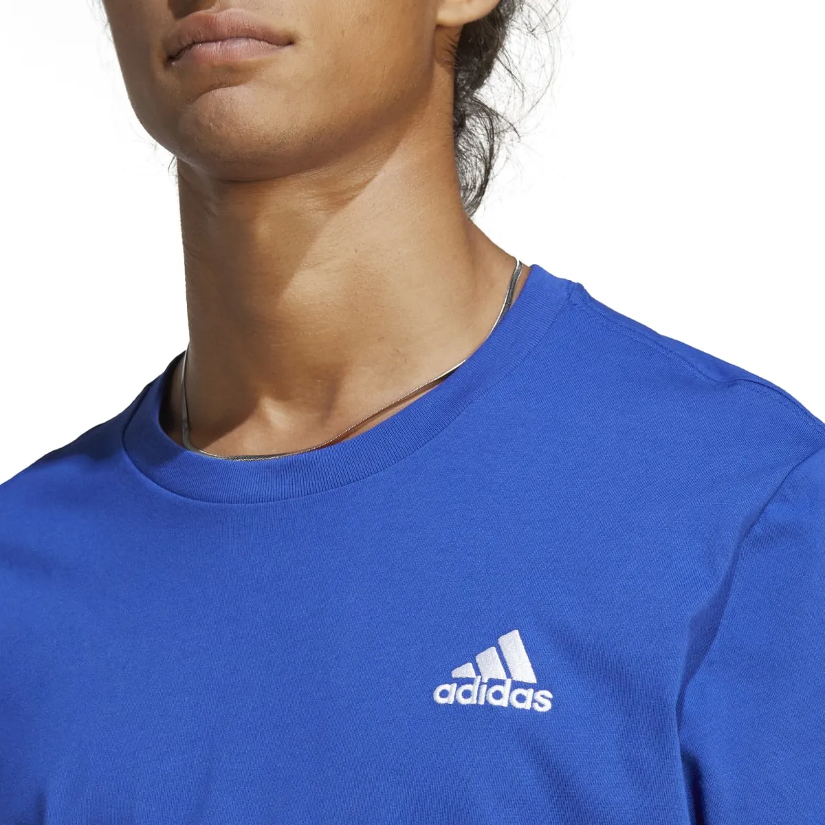 adidas Men's Essentials Single Jersey Embroidered Small Logo Tee