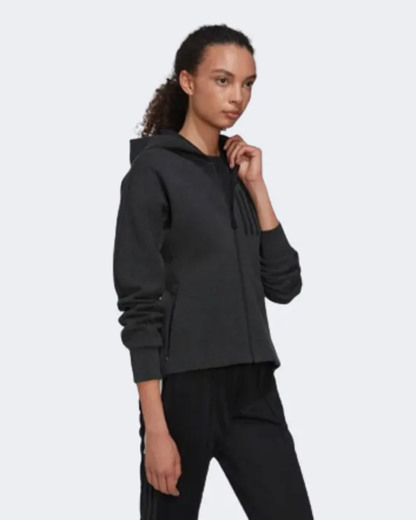 Adidas Mission Victory Slim Women Sportswear Hoody Black Hi4947