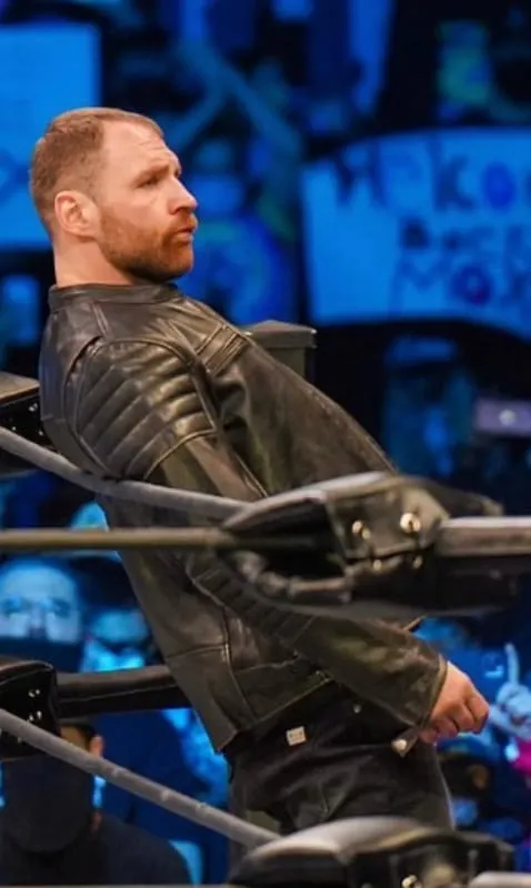 AEW Jon Moxley Returns 2022 Black Leather Jacket | Jon Moxley Returns AEW 2022