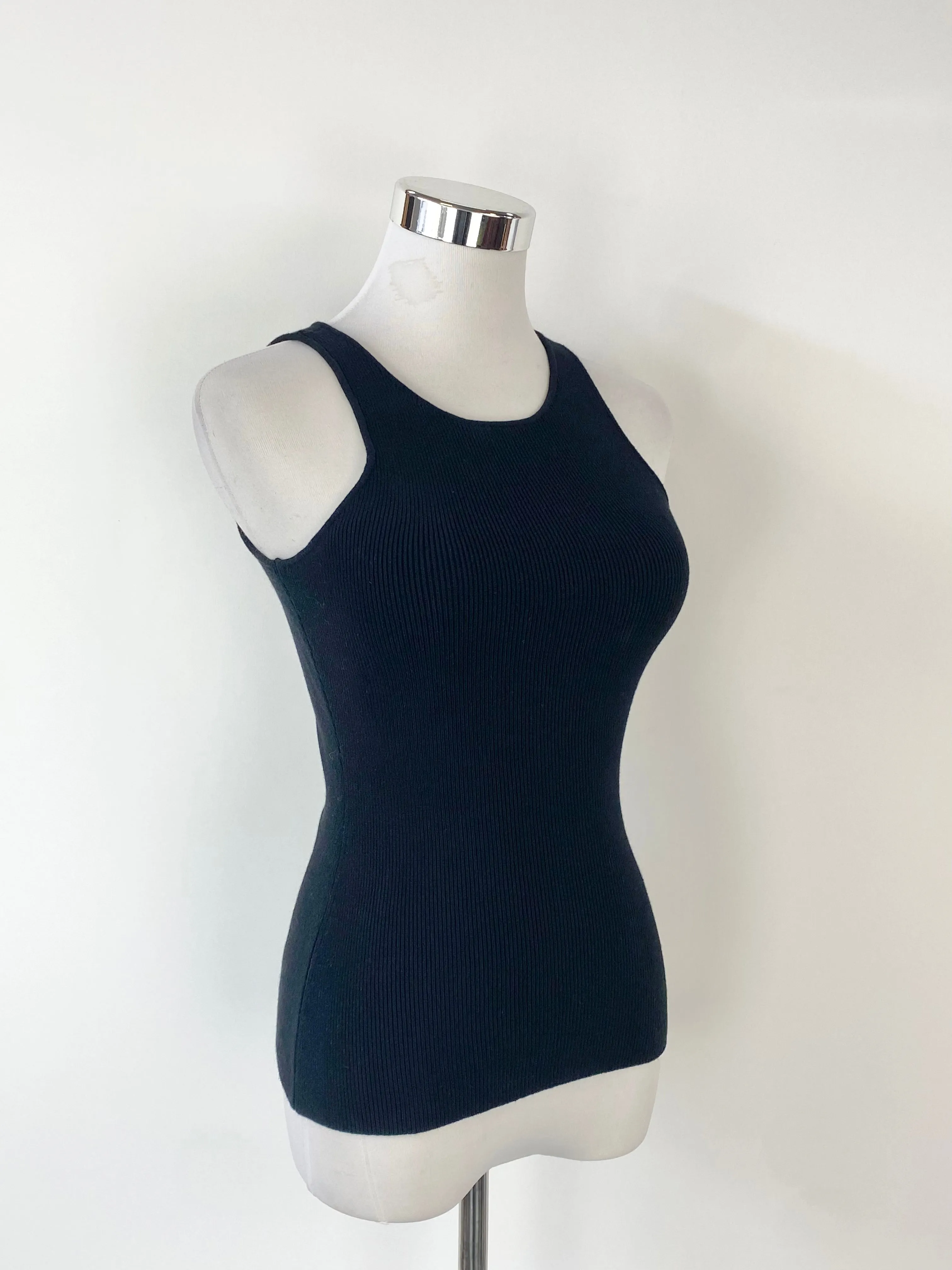 Anna Quan Black Knit Vest - AU8