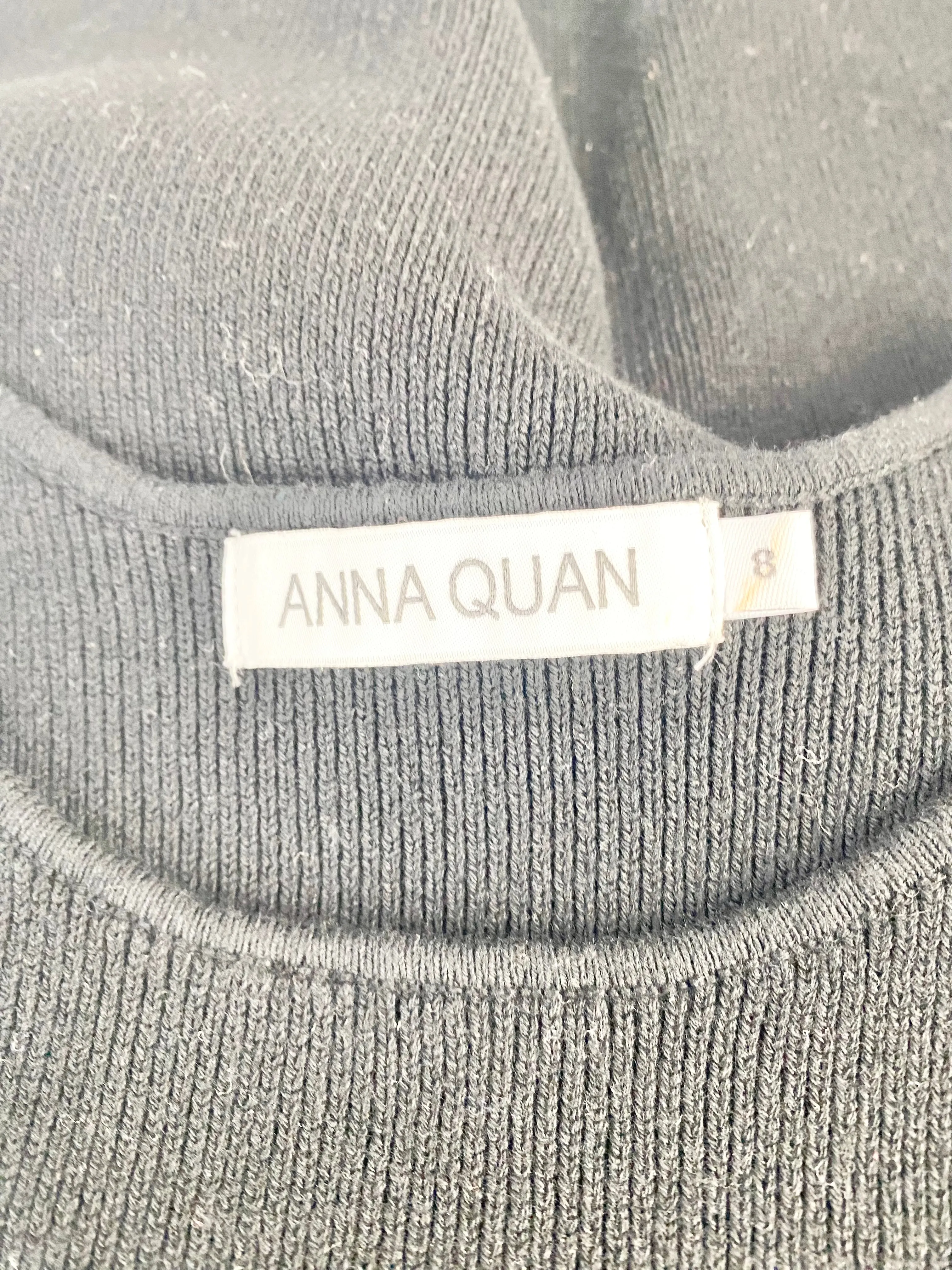 Anna Quan Black Knit Vest - AU8