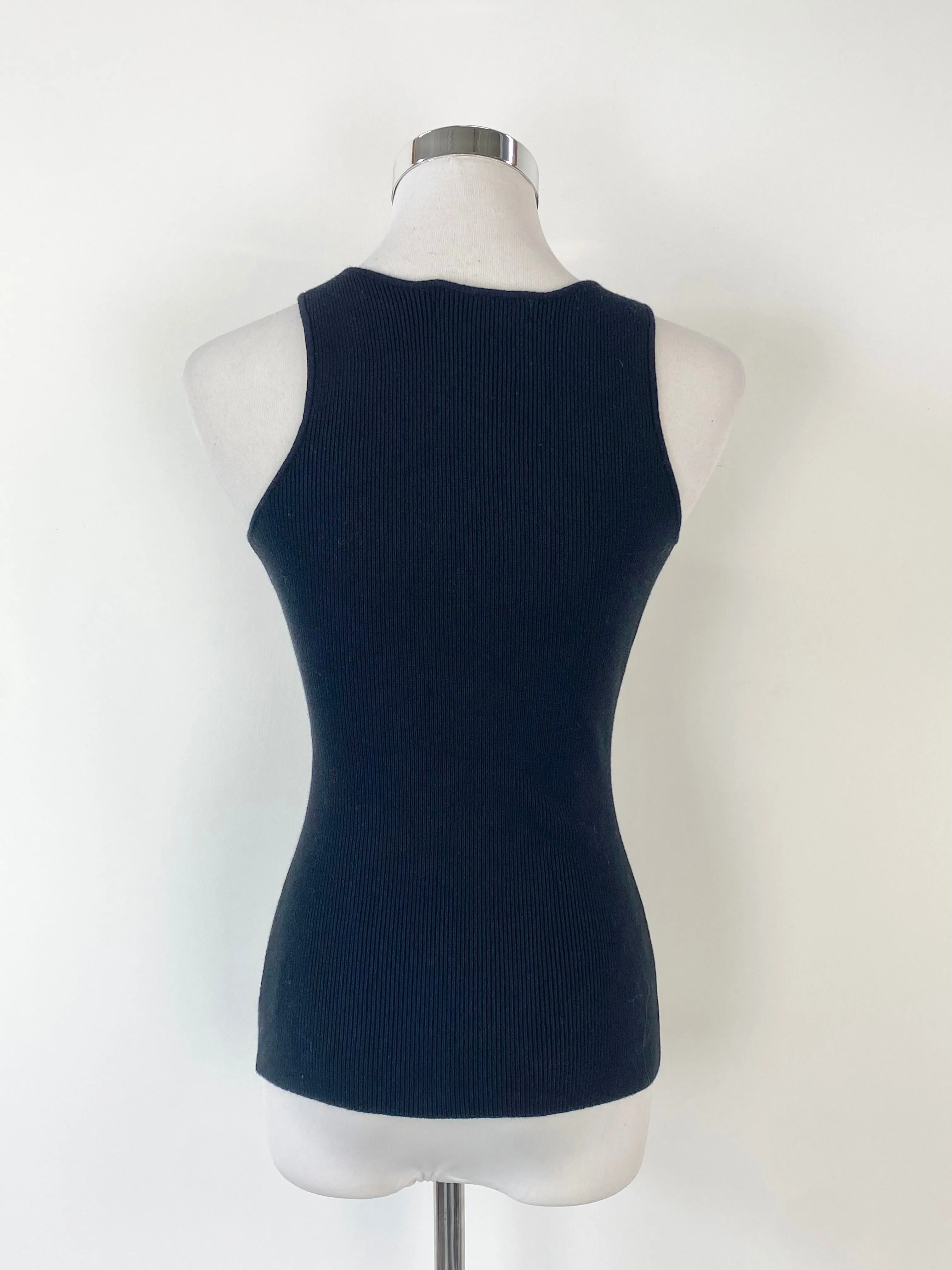 Anna Quan Black Knit Vest - AU8