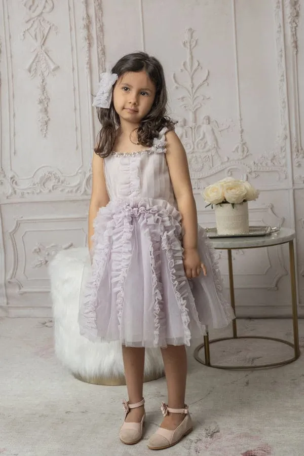 Ariel Lavender Tulle Dress