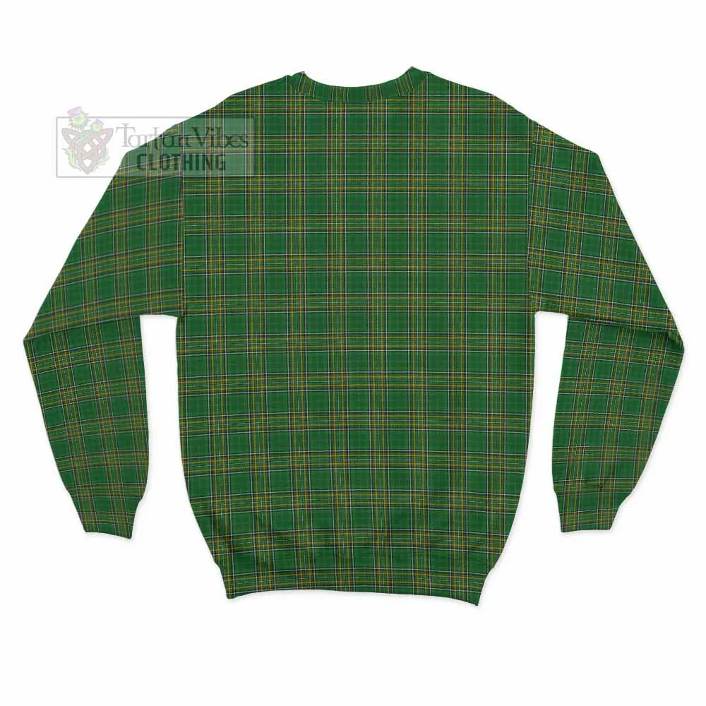 Armitage Irish Clan Tartan Sweatshirt with Coat of Arms