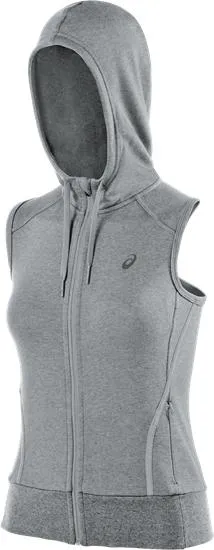 Asics Racerback Heather Grey Adults Hoody Ss15