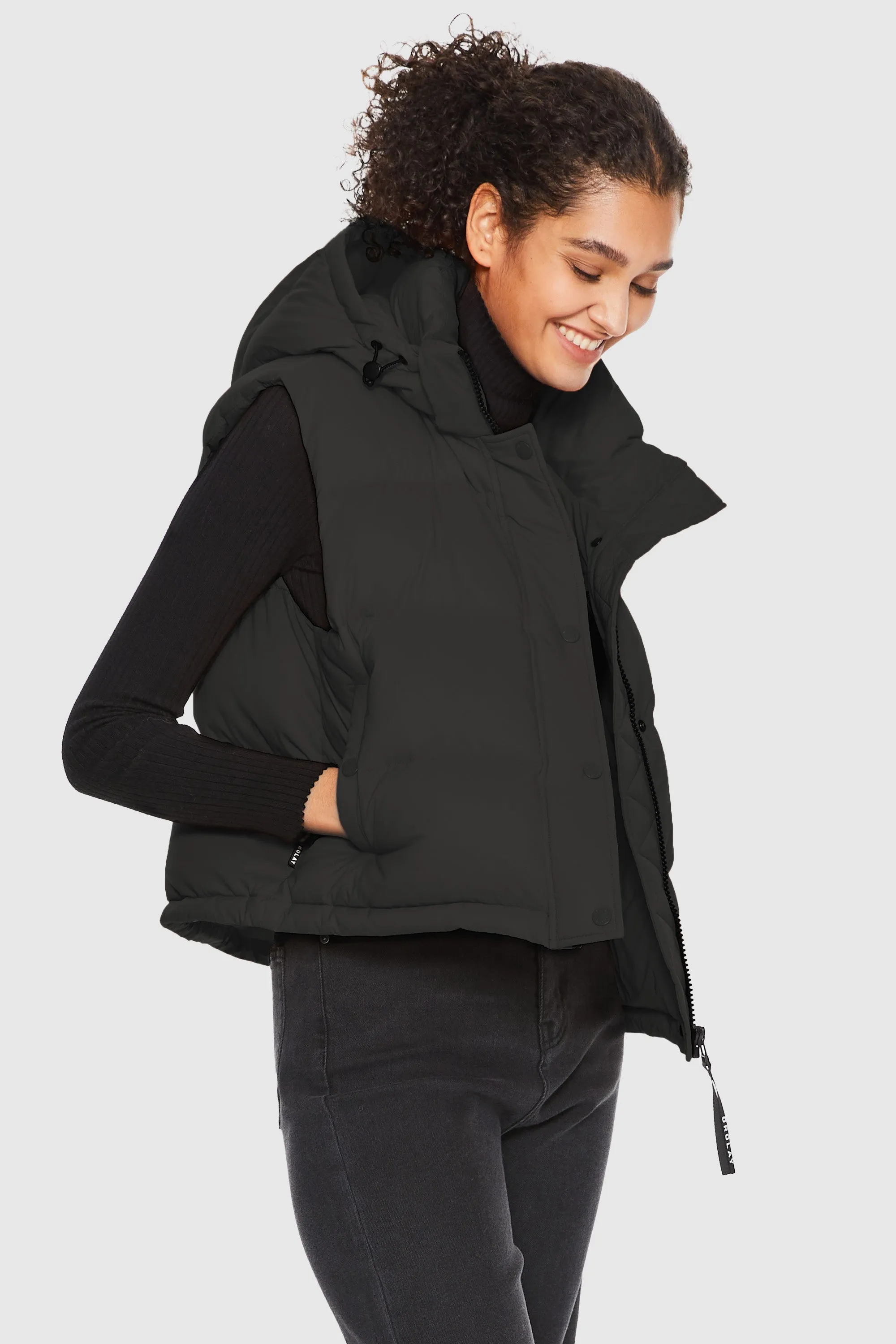 Aurora Hooded Puffer Vest