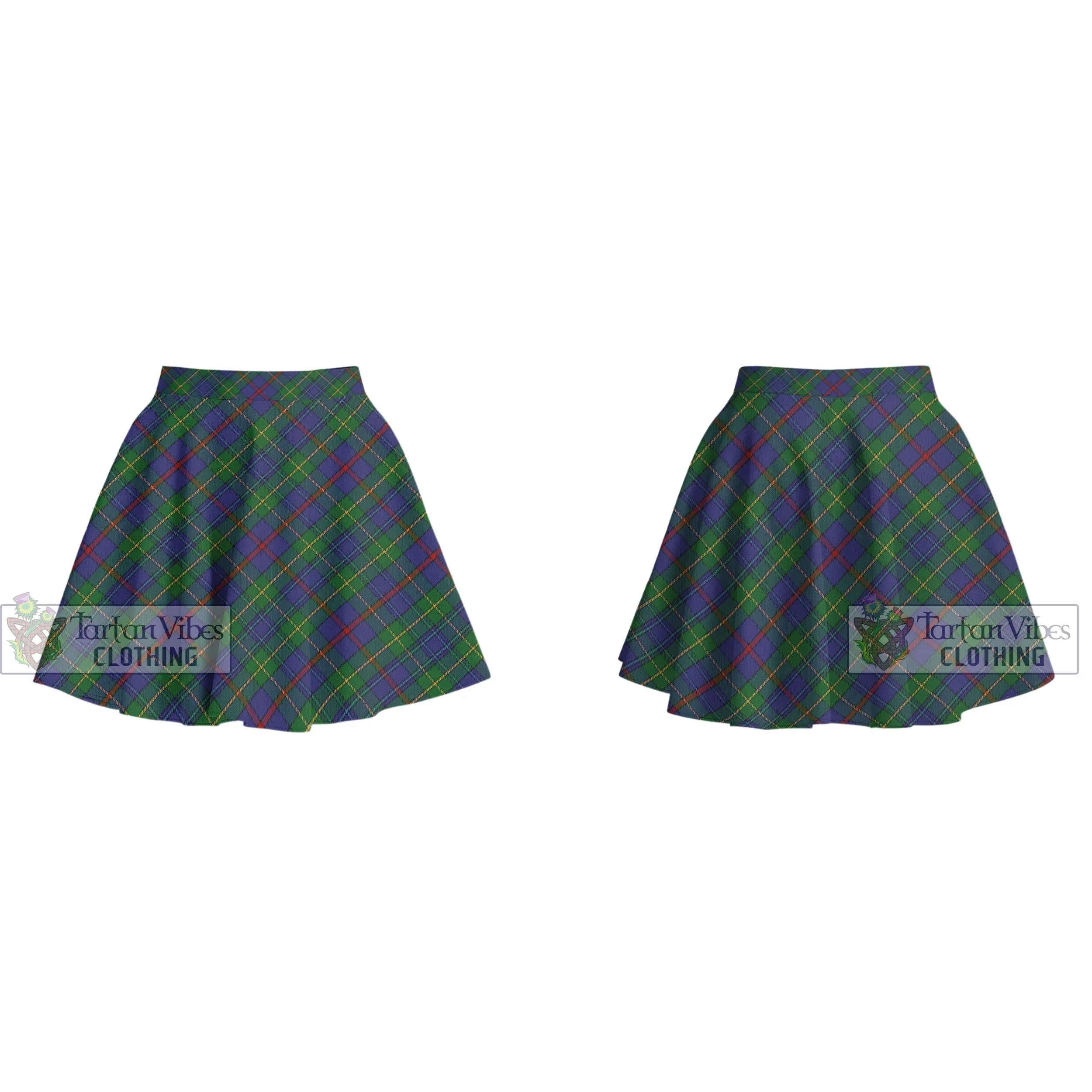 Bailey Tartan Women's Plated Mini Skirt