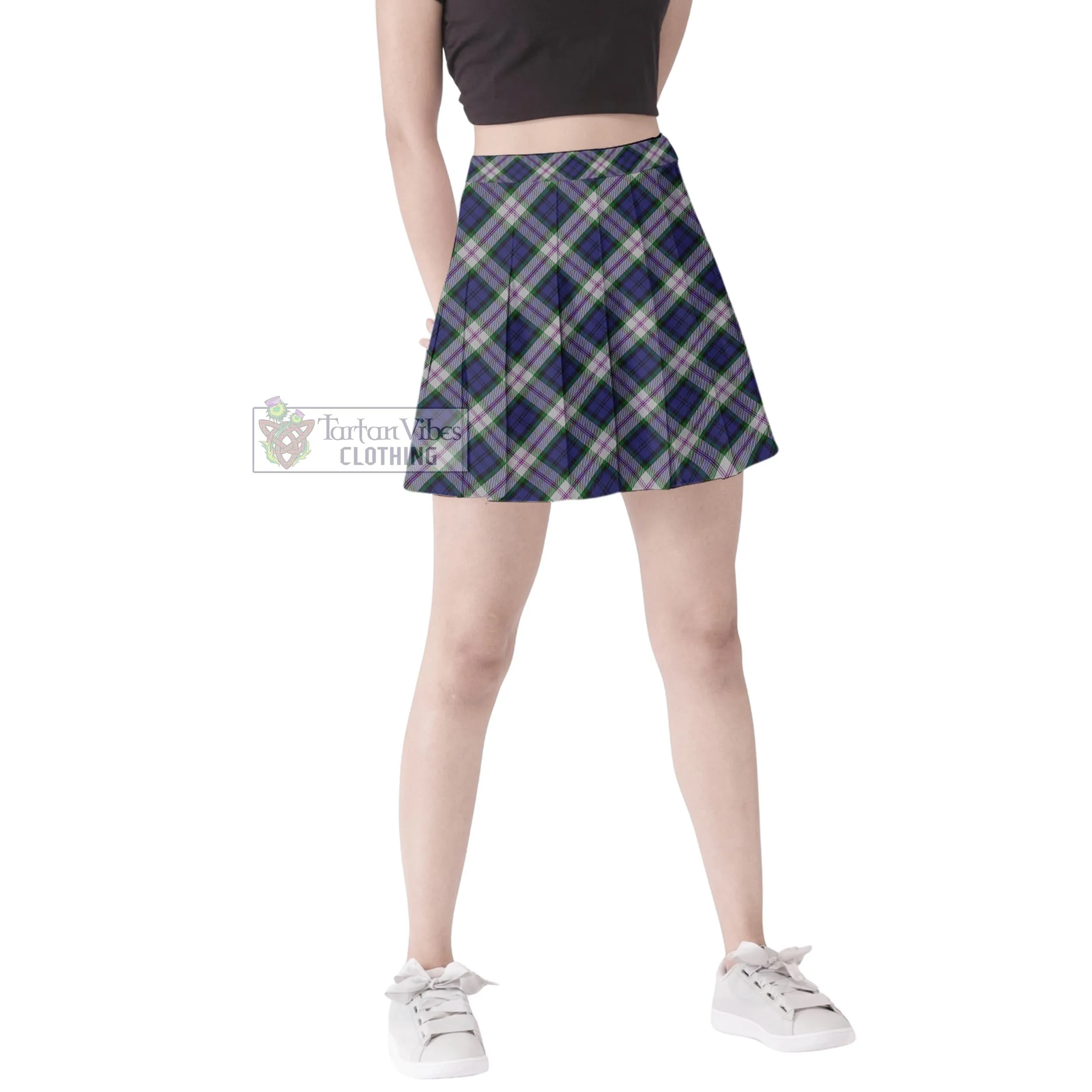 Baird Dress Tartan Women's Plated Mini Skirt