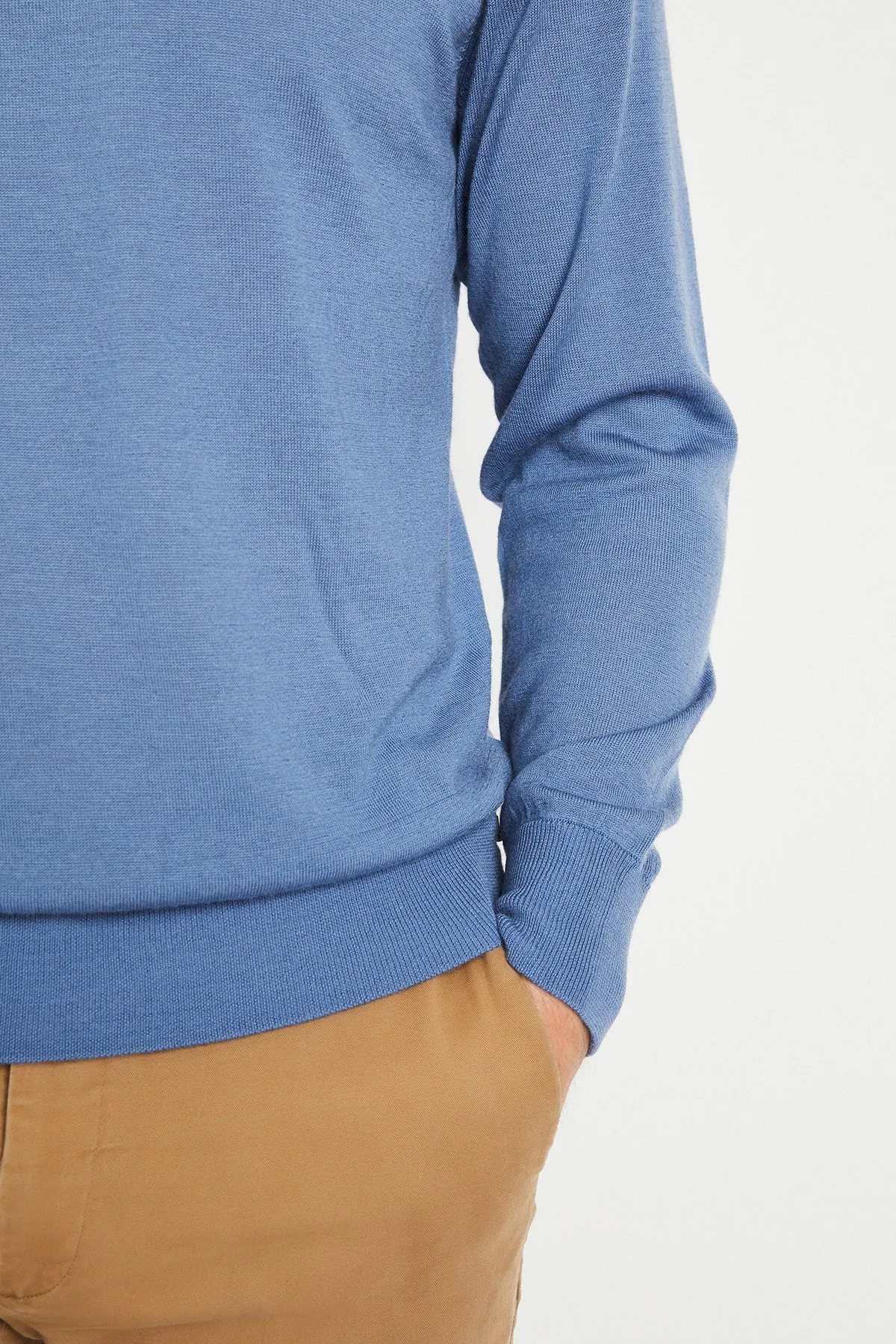   Beryll Enzo Cashmere Sweater | Juicy Blue