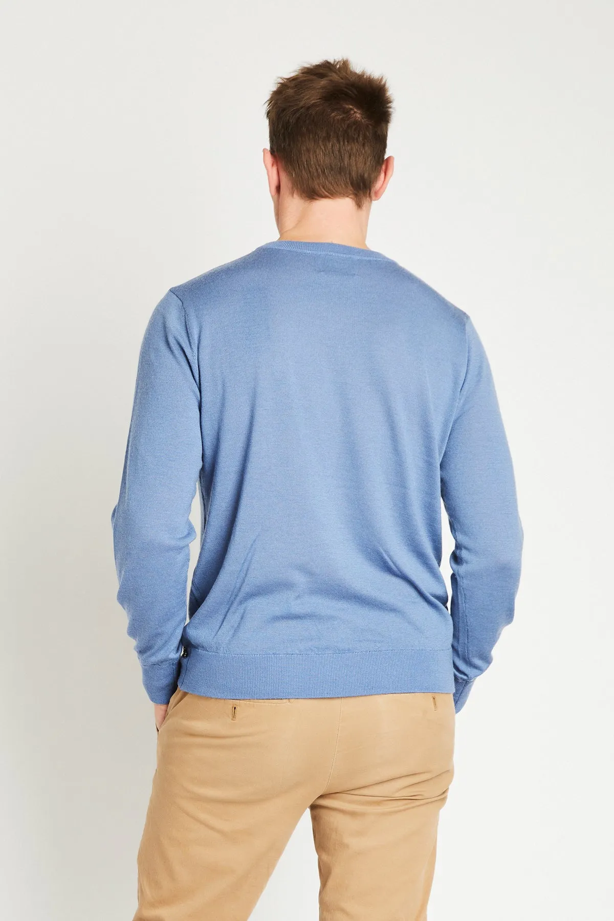   Beryll Enzo Cashmere Sweater | Juicy Blue