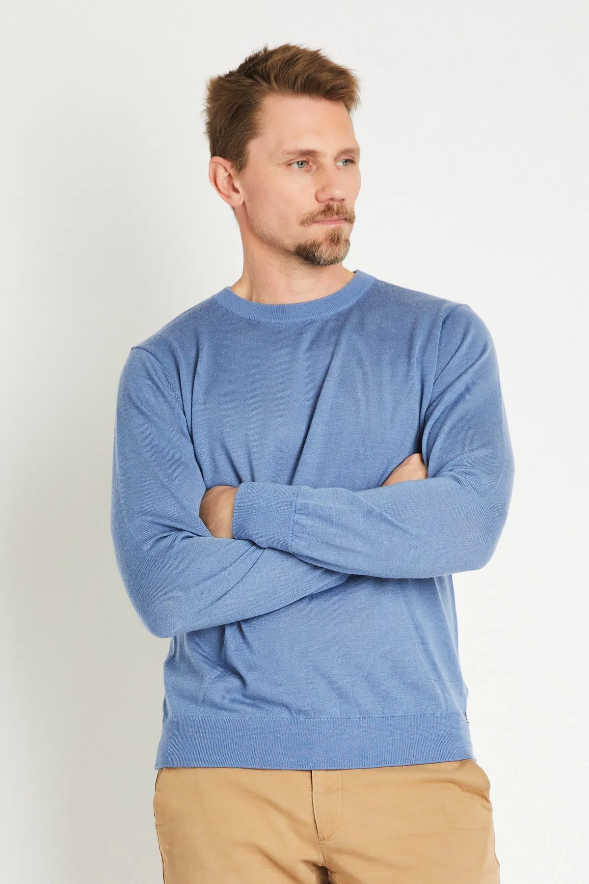   Beryll Enzo Cashmere Sweater | Juicy Blue