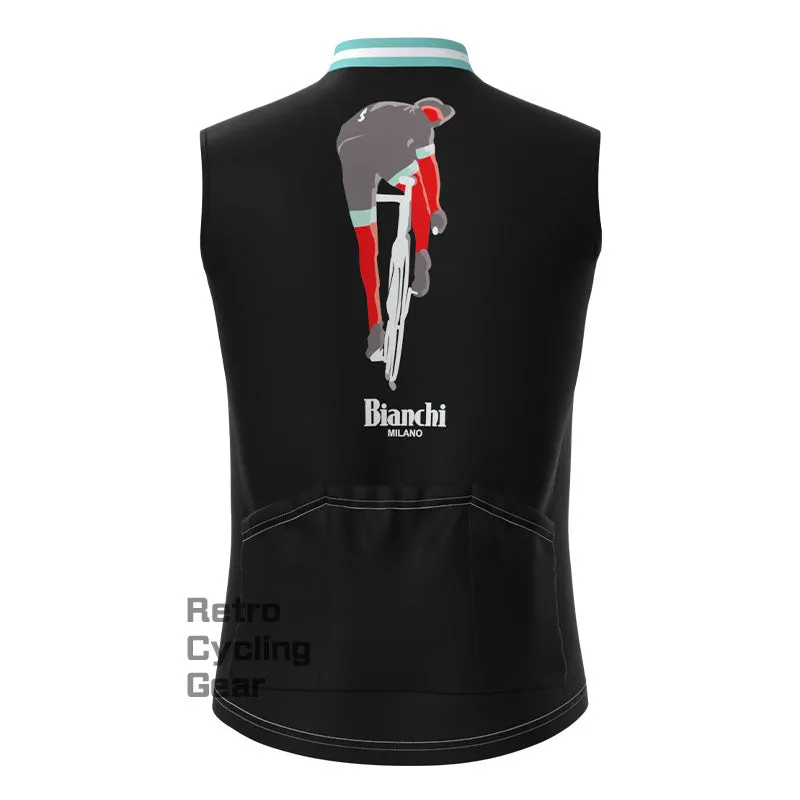 Bianchi Rider Fleece Retro Cycling Vest