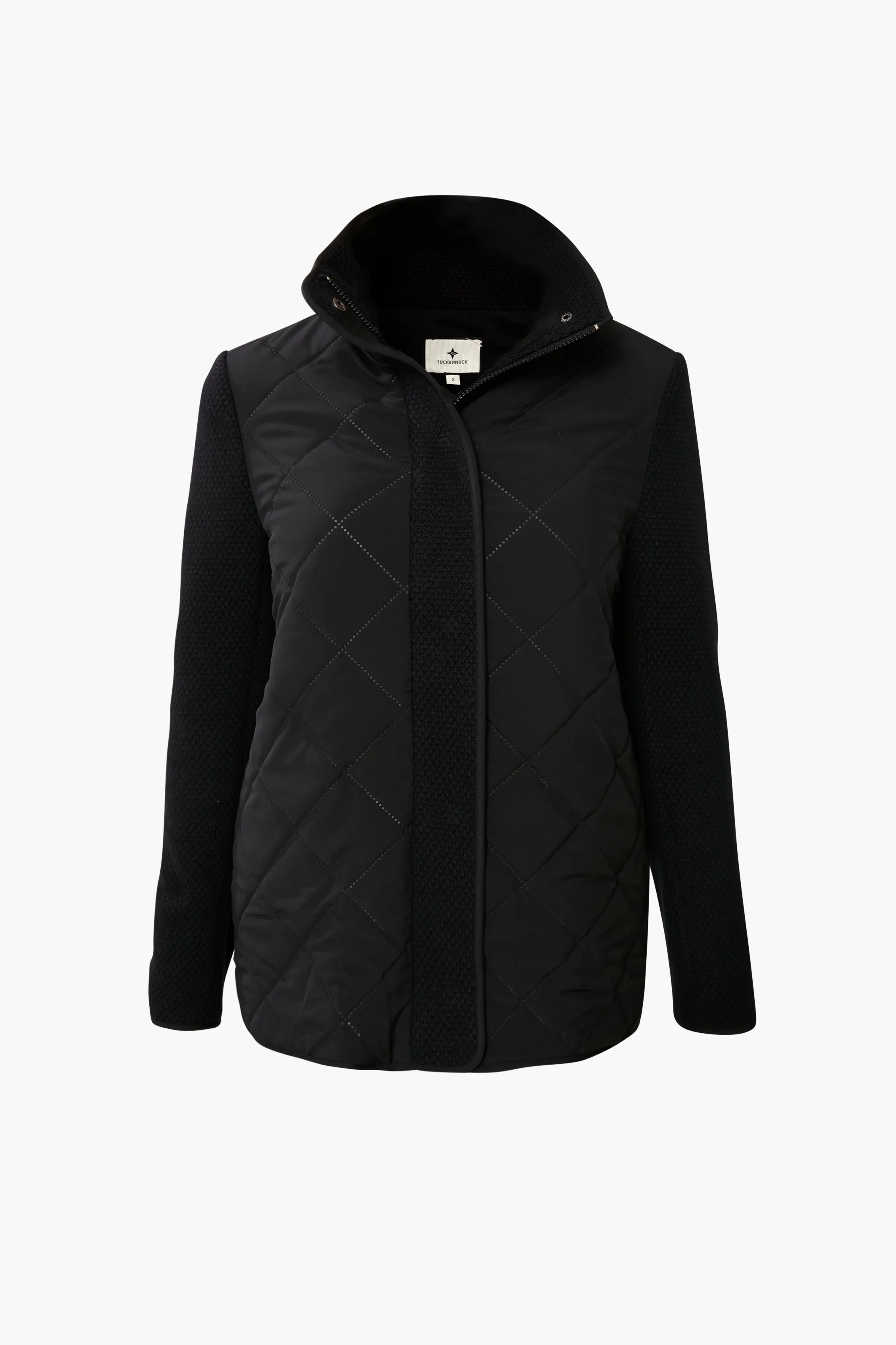 Black Quilted Evonne Jacket