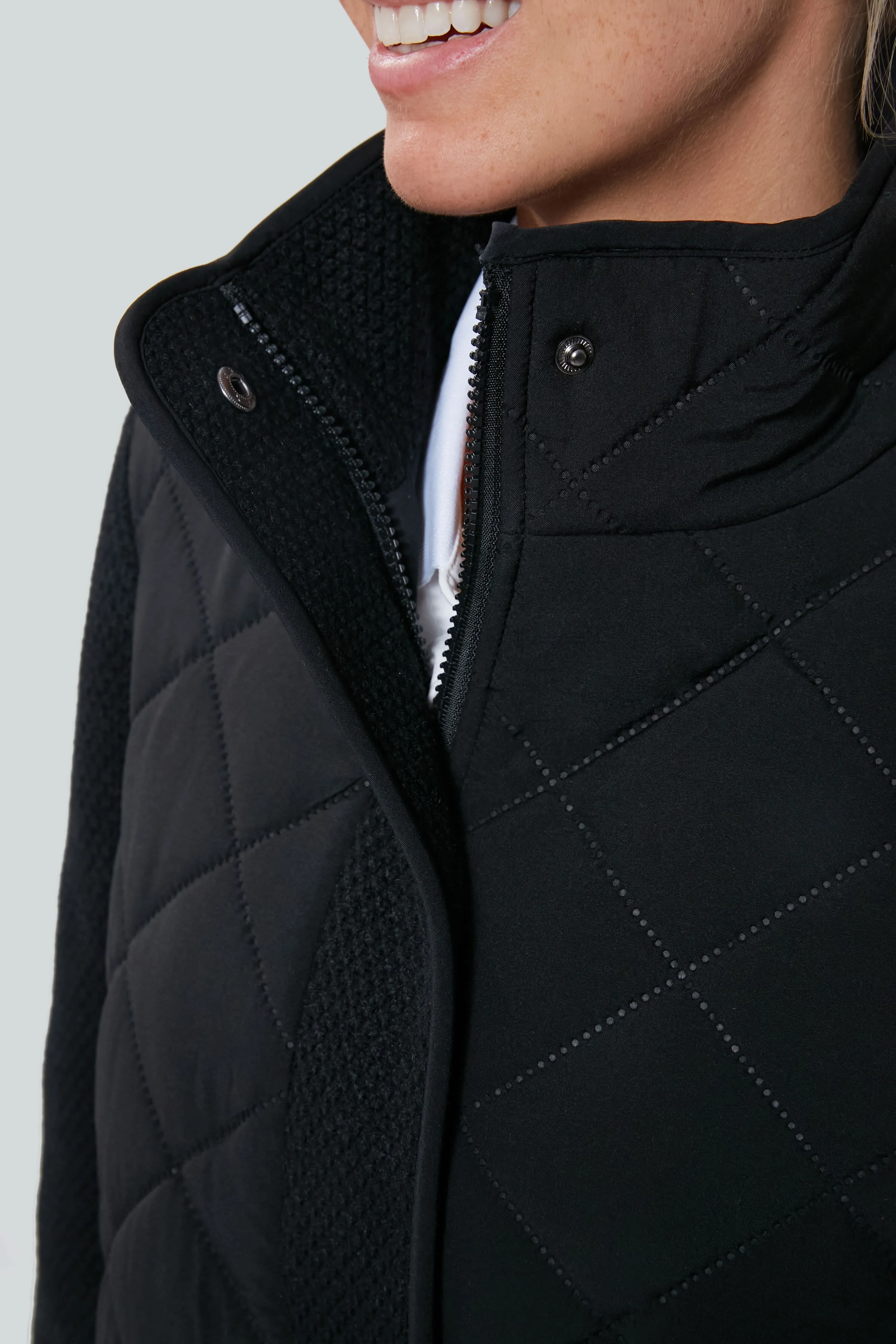 Black Quilted Evonne Jacket