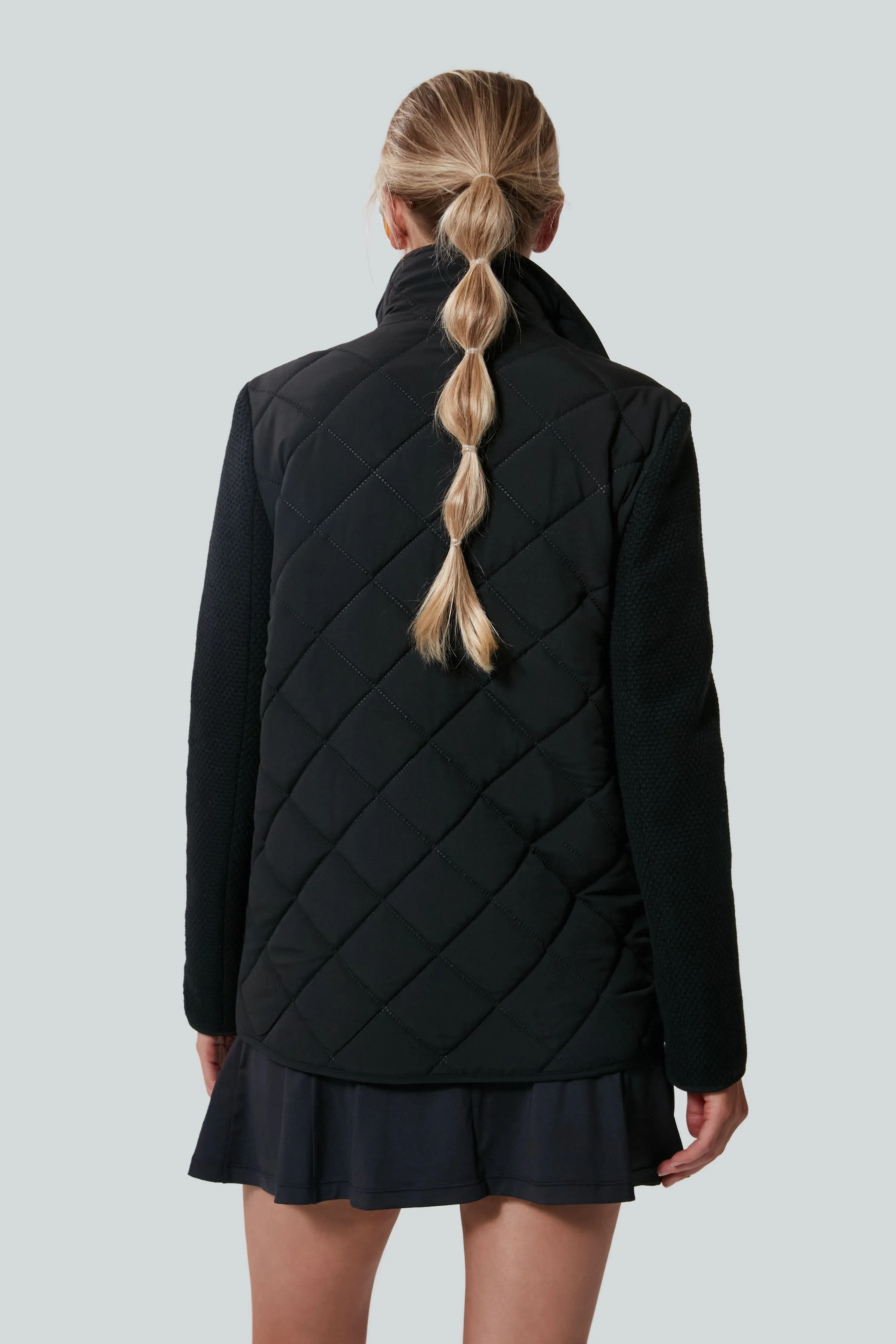 Black Quilted Evonne Jacket