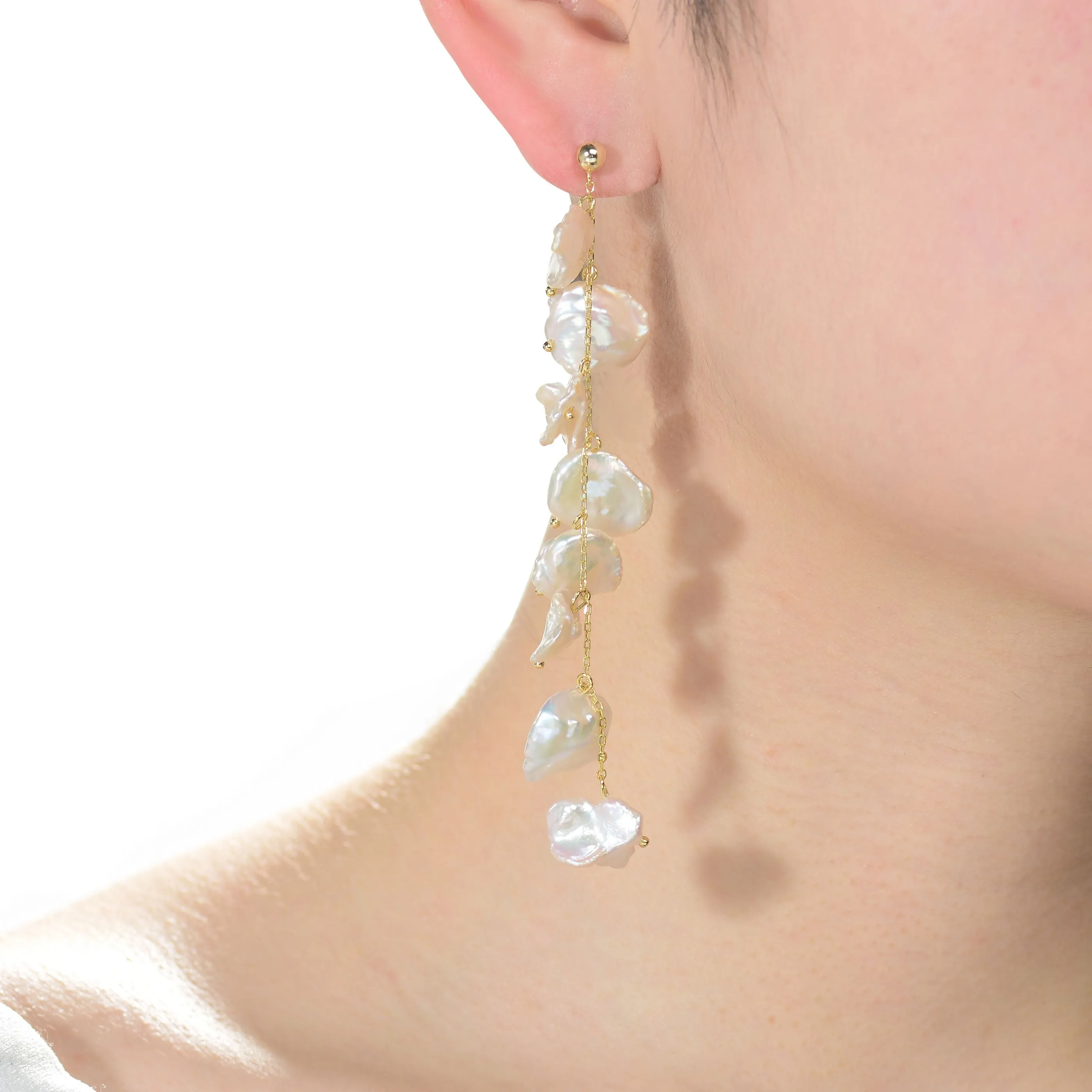 Brigitte Maxi Drop Earrings