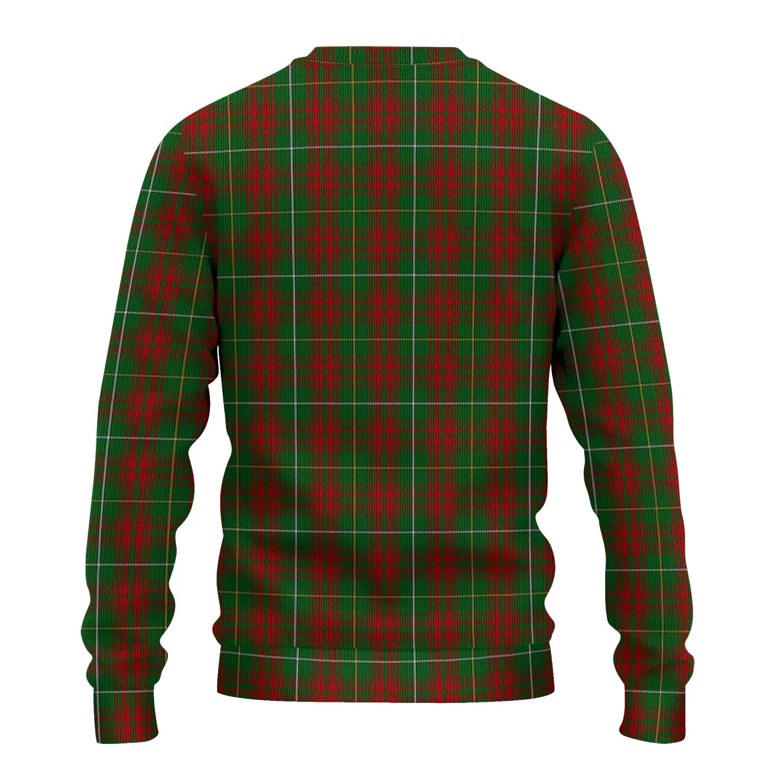 Bruce Hunting Tartan Ugly Sweater with Family Crest