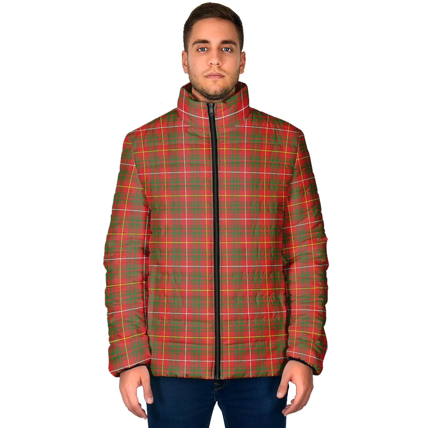 Bruce Modern Tartan Padded Jacket