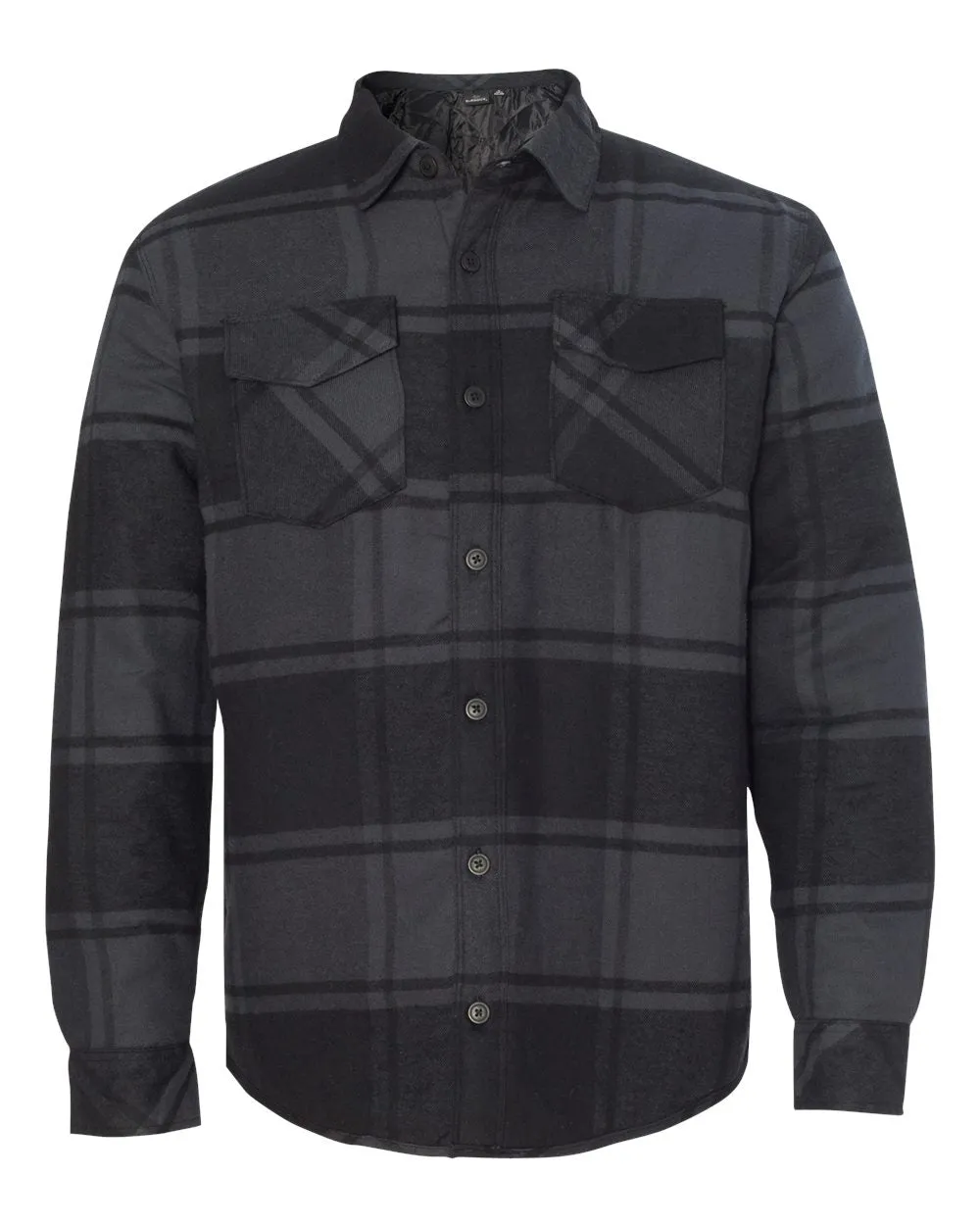 Burnside Quilted Flannel Shirt Jacket 8610