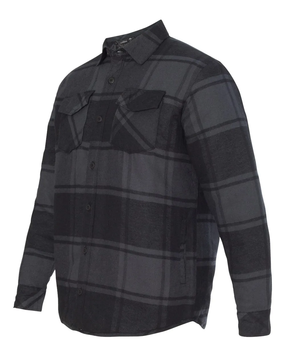 Burnside Quilted Flannel Shirt Jacket 8610