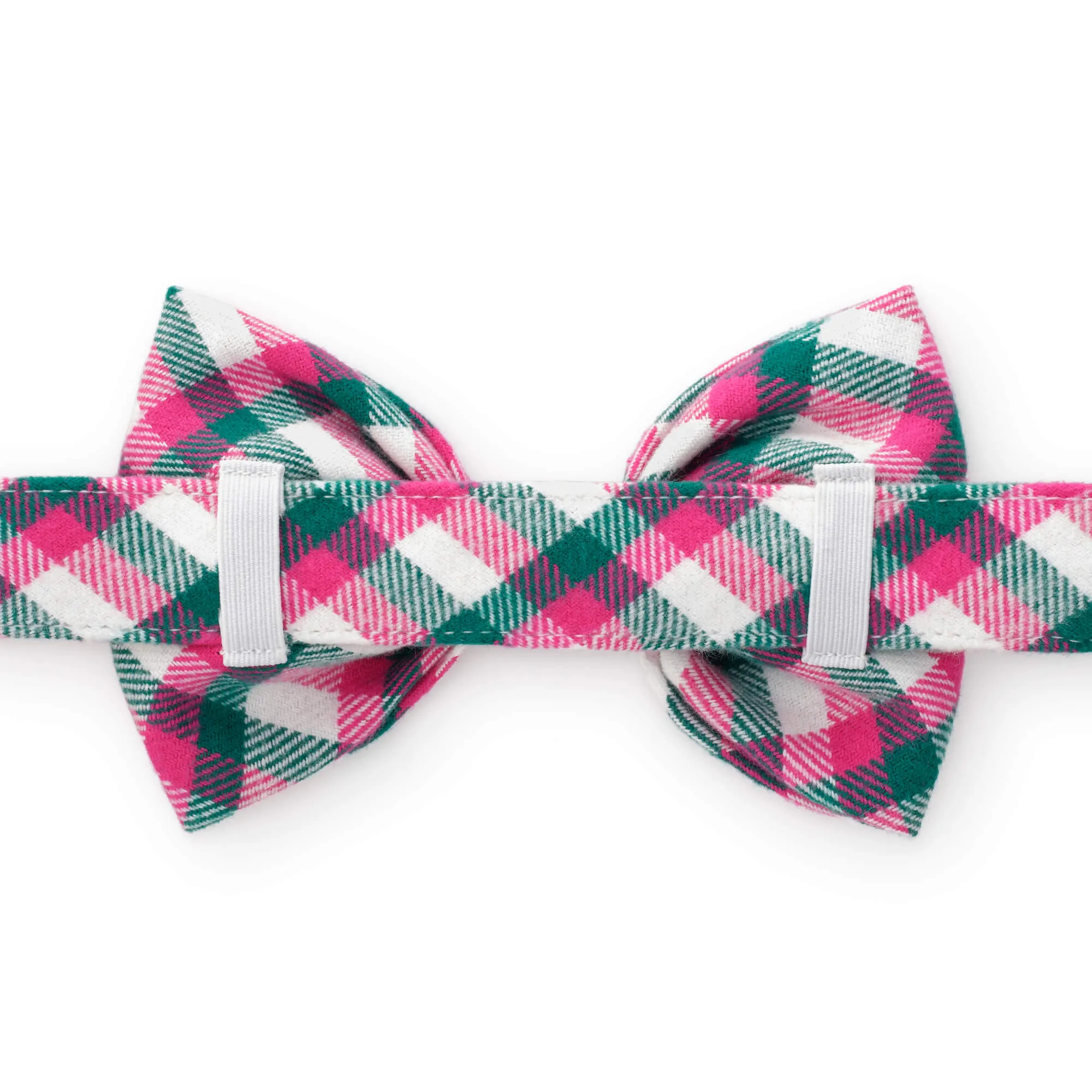 Callie Plaid Flannel Bow Tie Collar