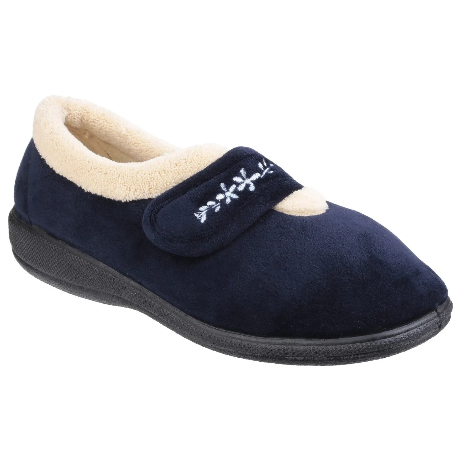 Capa Touch Fastening Memory Foam Slipper