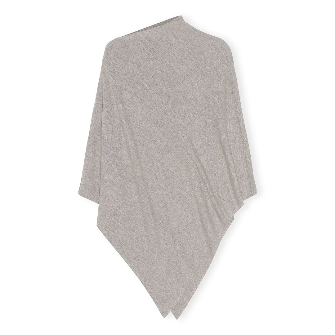 CARE BY ME Lena 100% Cashmere Womens Poncho