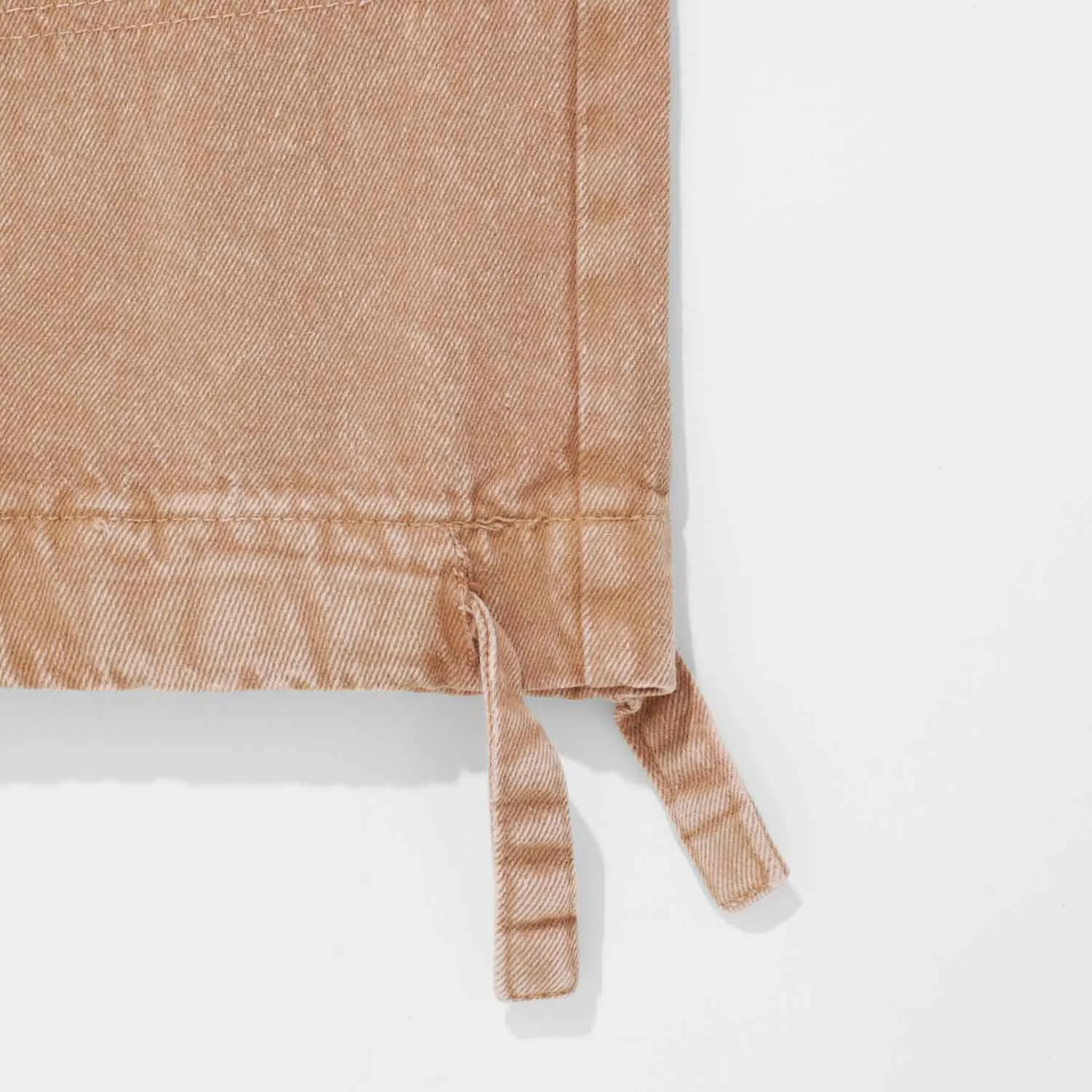 Cargo Multi-Pocket Pants - Washed Camel