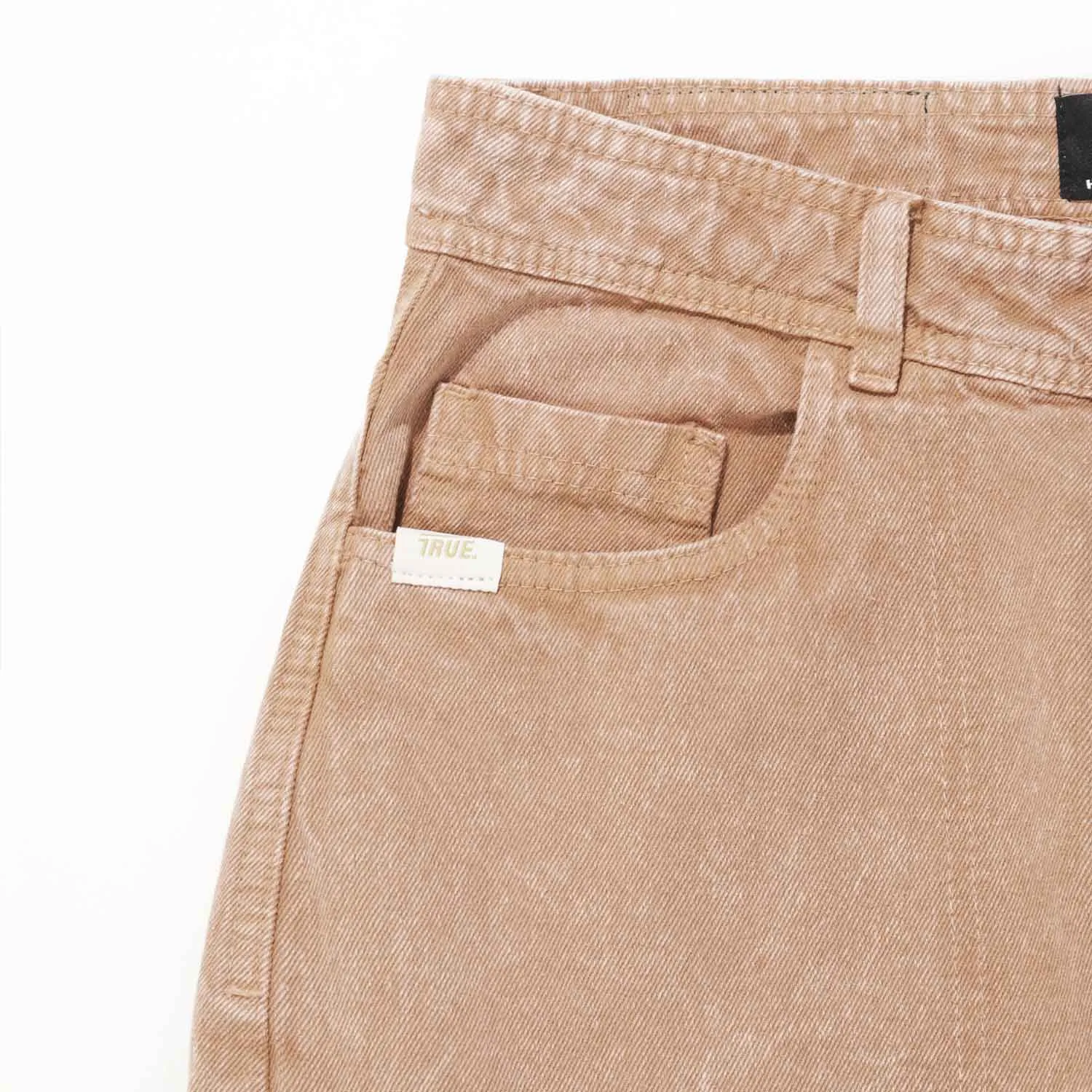 Cargo Multi-Pocket Pants - Washed Camel