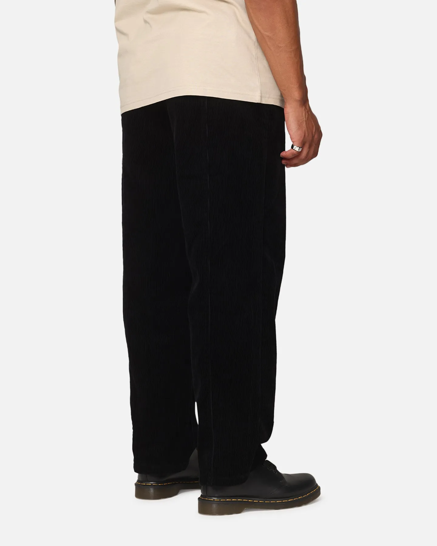 Carre C-Corduroy Track Pant Black