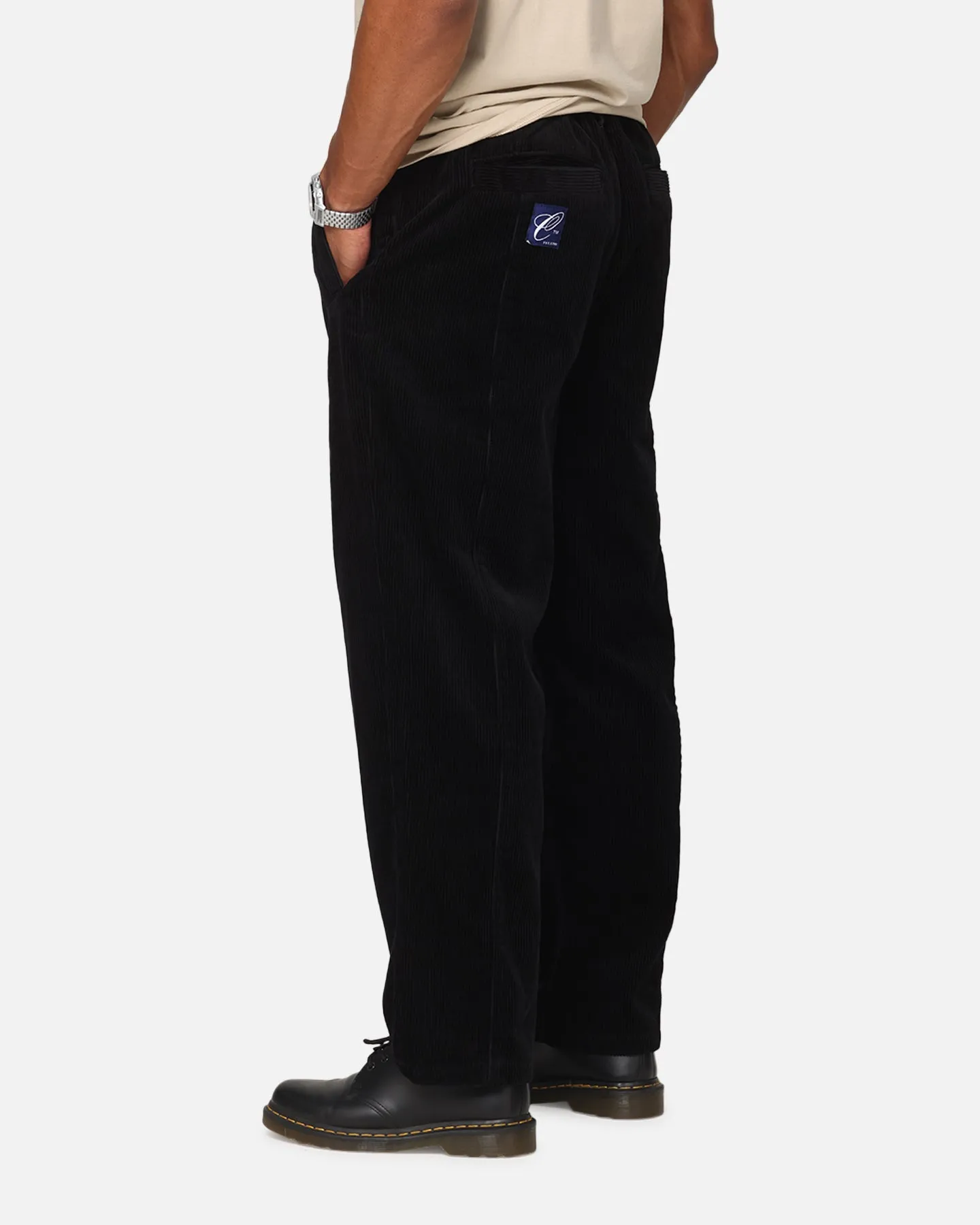 Carre C-Corduroy Track Pant Black