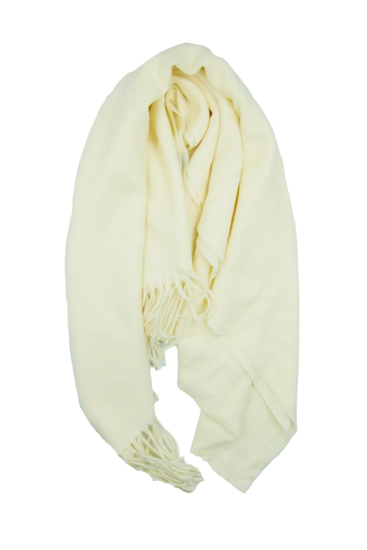 Cashmere Blend Scarf | Cream