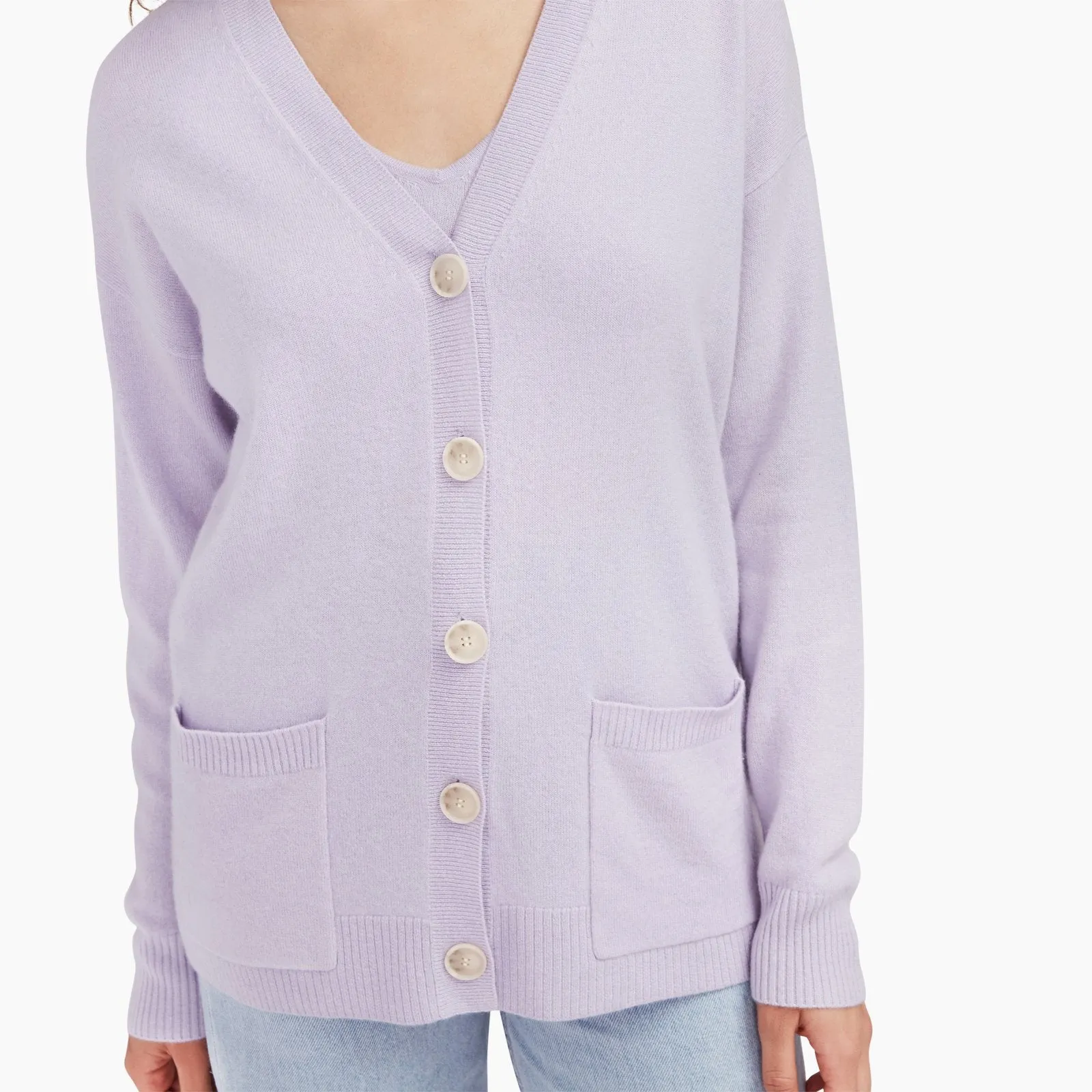 Cashmere Boyfriend Cardigan