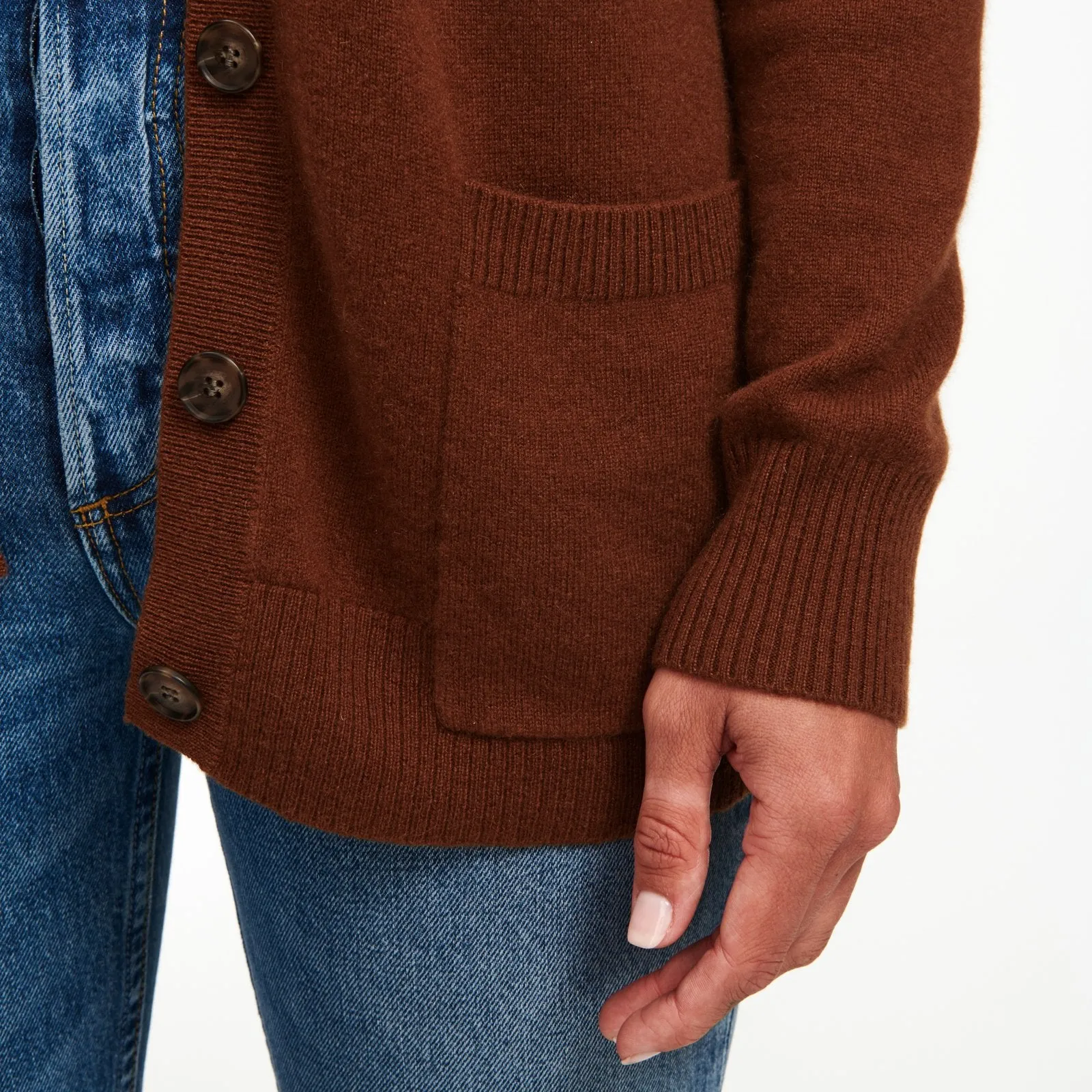 Cashmere Boyfriend Cardigan