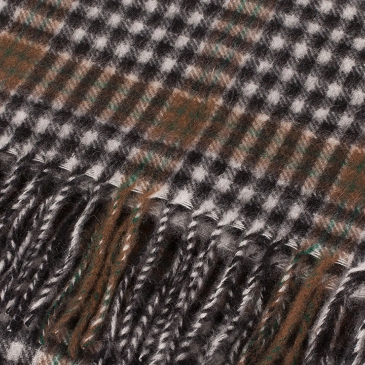 Cashmere Scottish Tartan Clan Scarf  Burns Check