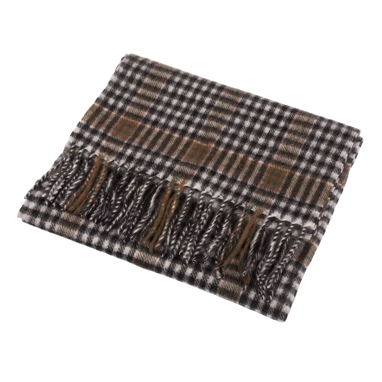 Cashmere Scottish Tartan Clan Scarf  Burns Check