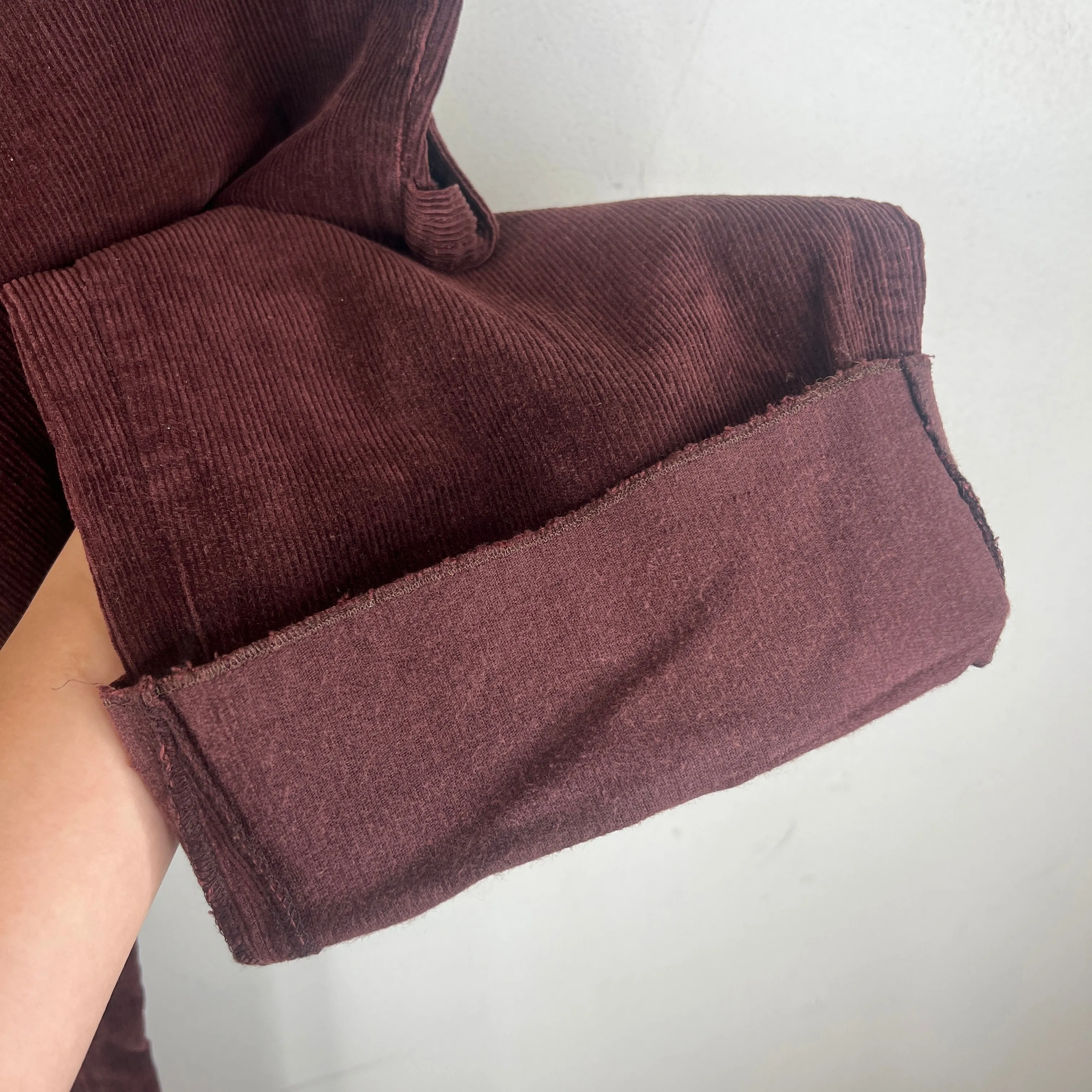 CDG Maroon Corduroy Pants