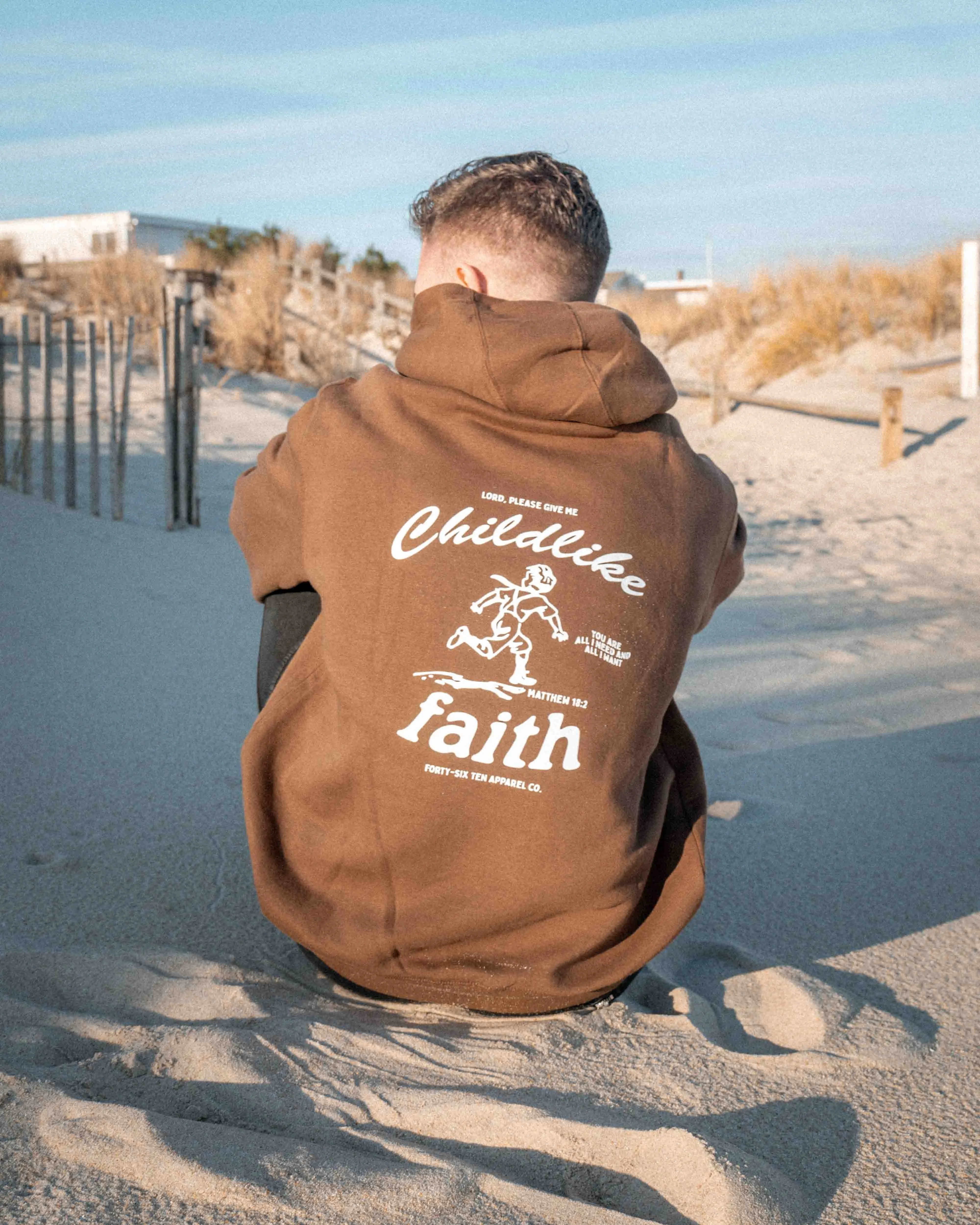 Childlike Faith Retro Hoodie