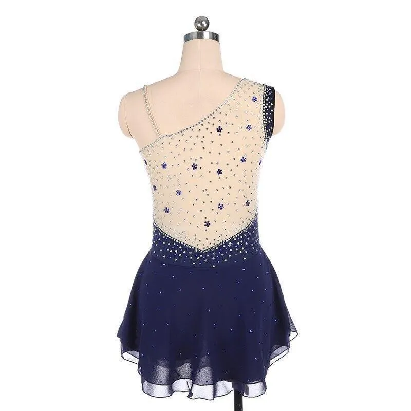 Competition Figure Skating Dress 2 Colors Sleeveless BSU2682.12