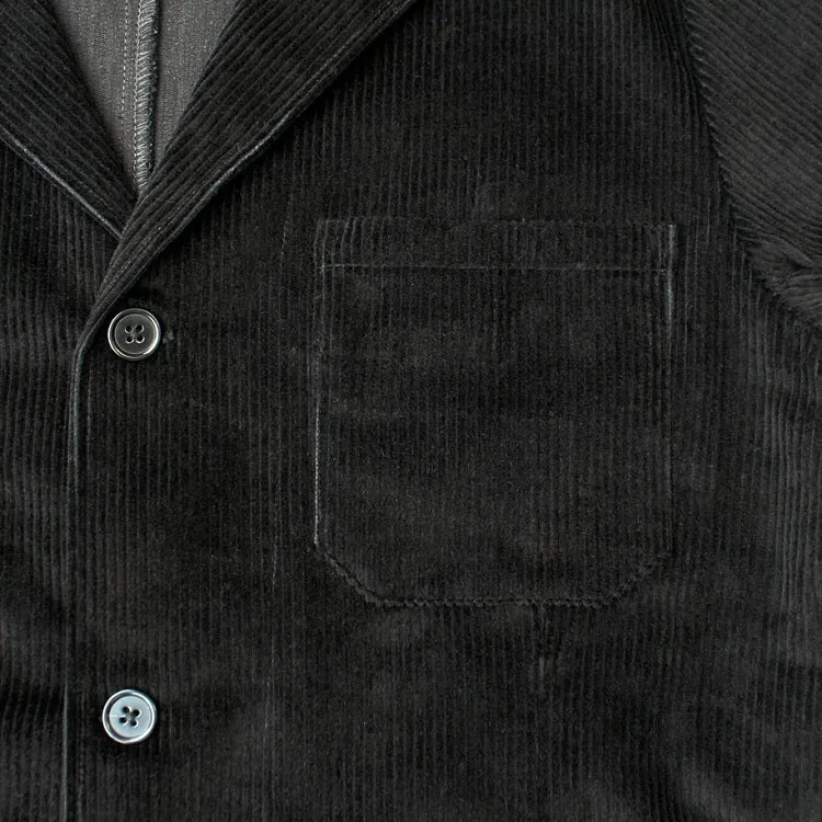 Cookman Lab Jacket - Corduroy : Black