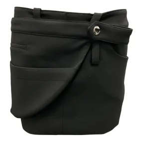 Coperni Black Strap Detail Utilitarian Mini Skirt