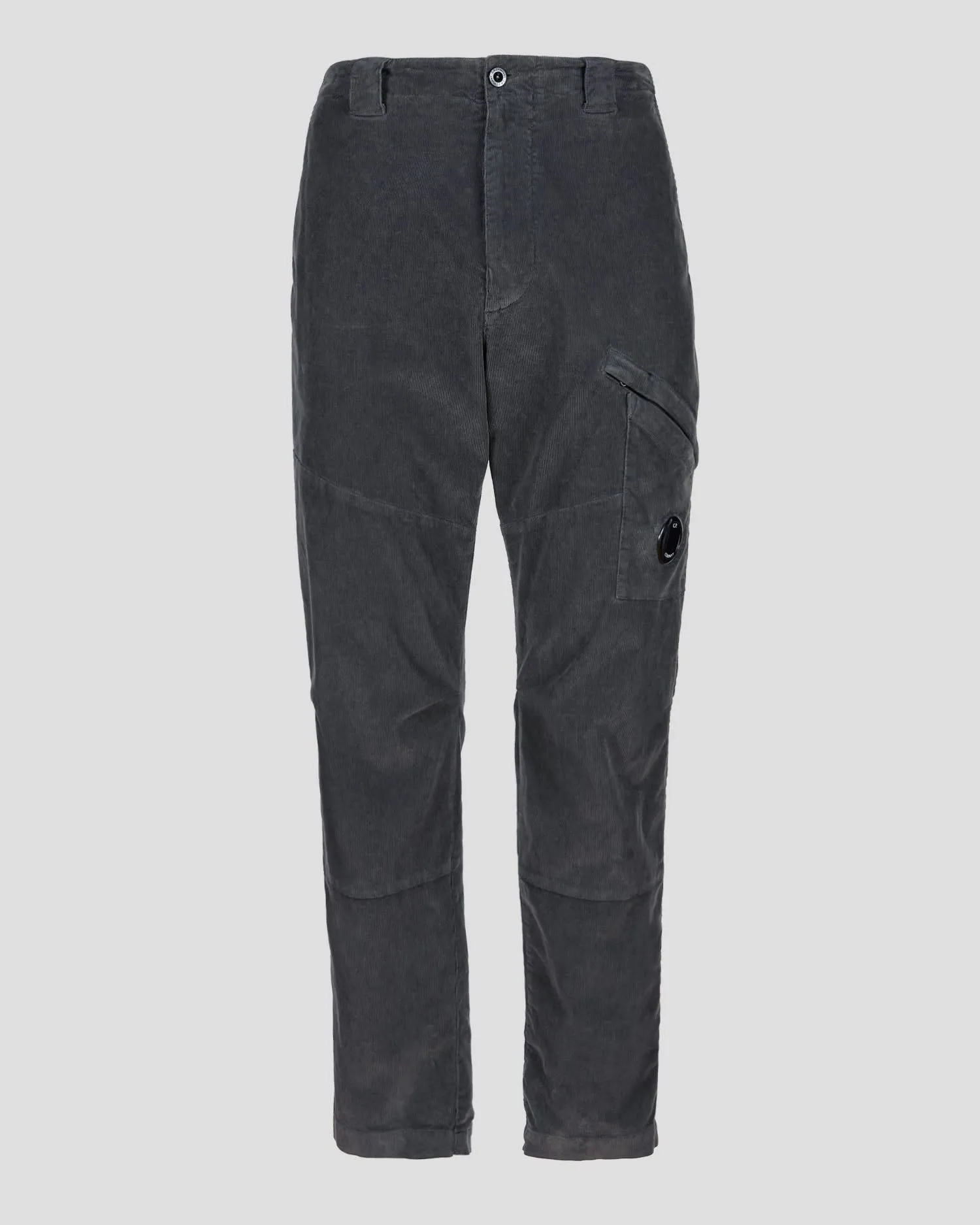 Corduroy Loose Utility Pants - FORGED IRON