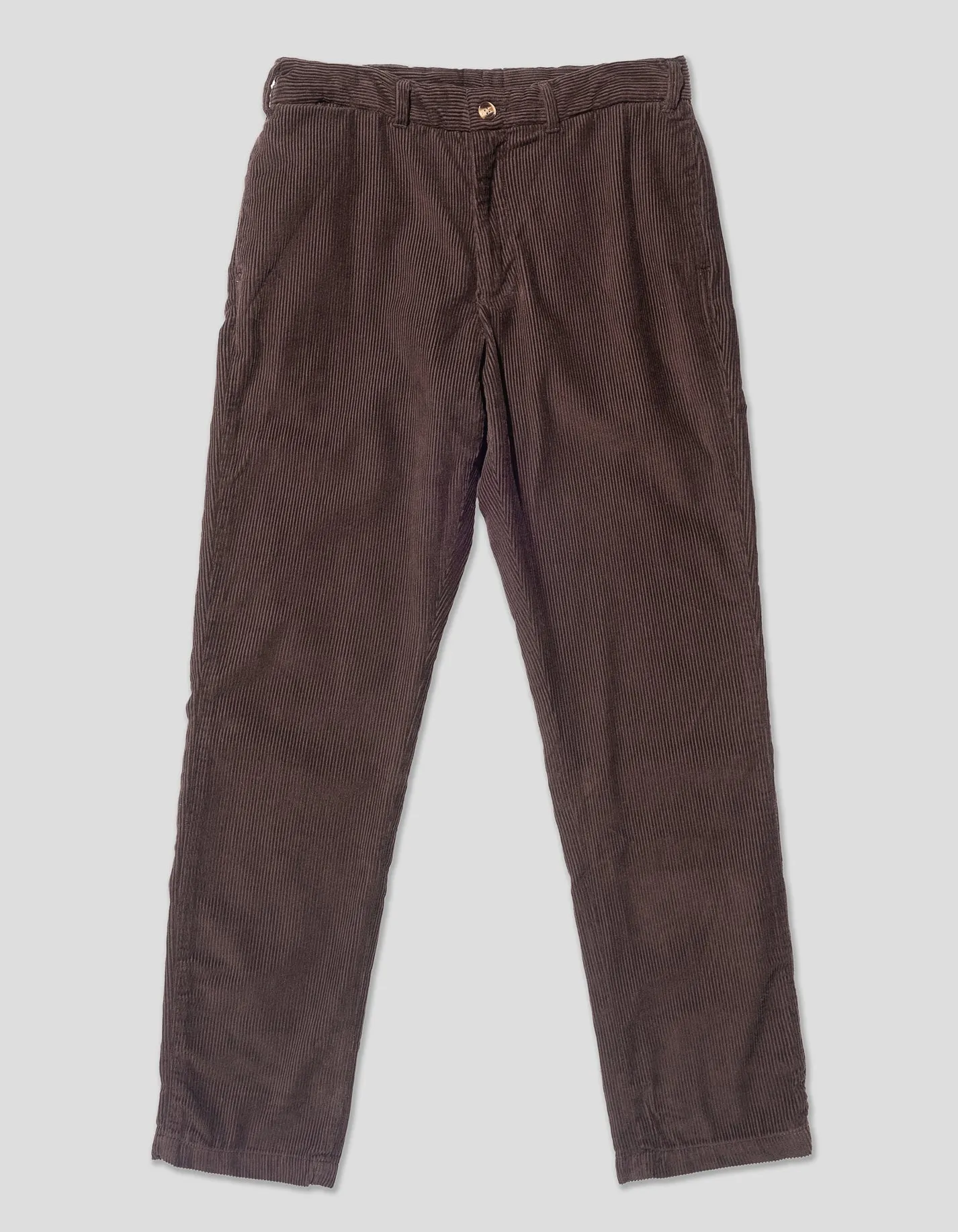 CORDUROY PANTS - BROWN