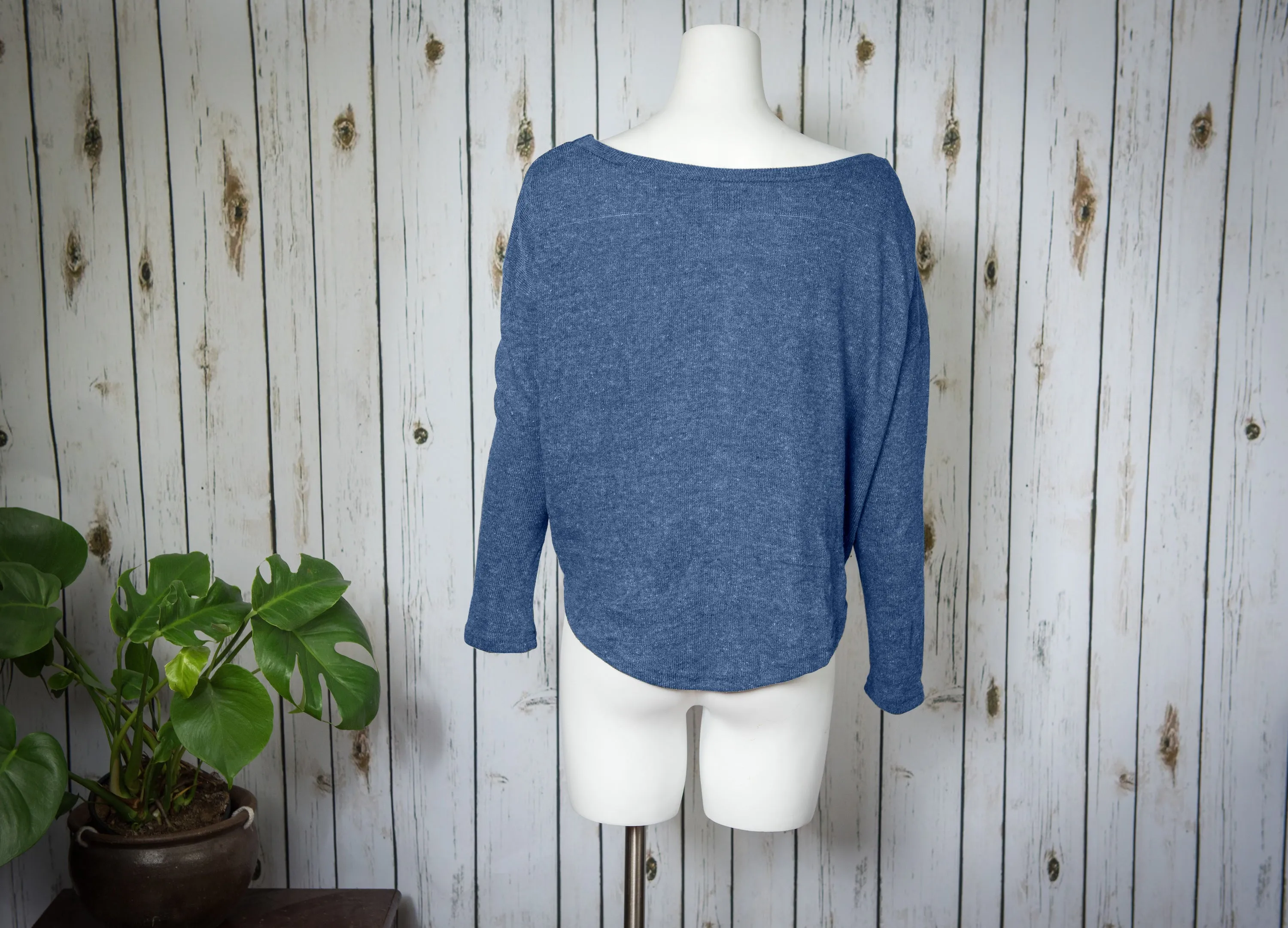 Crop Jumper - Blue