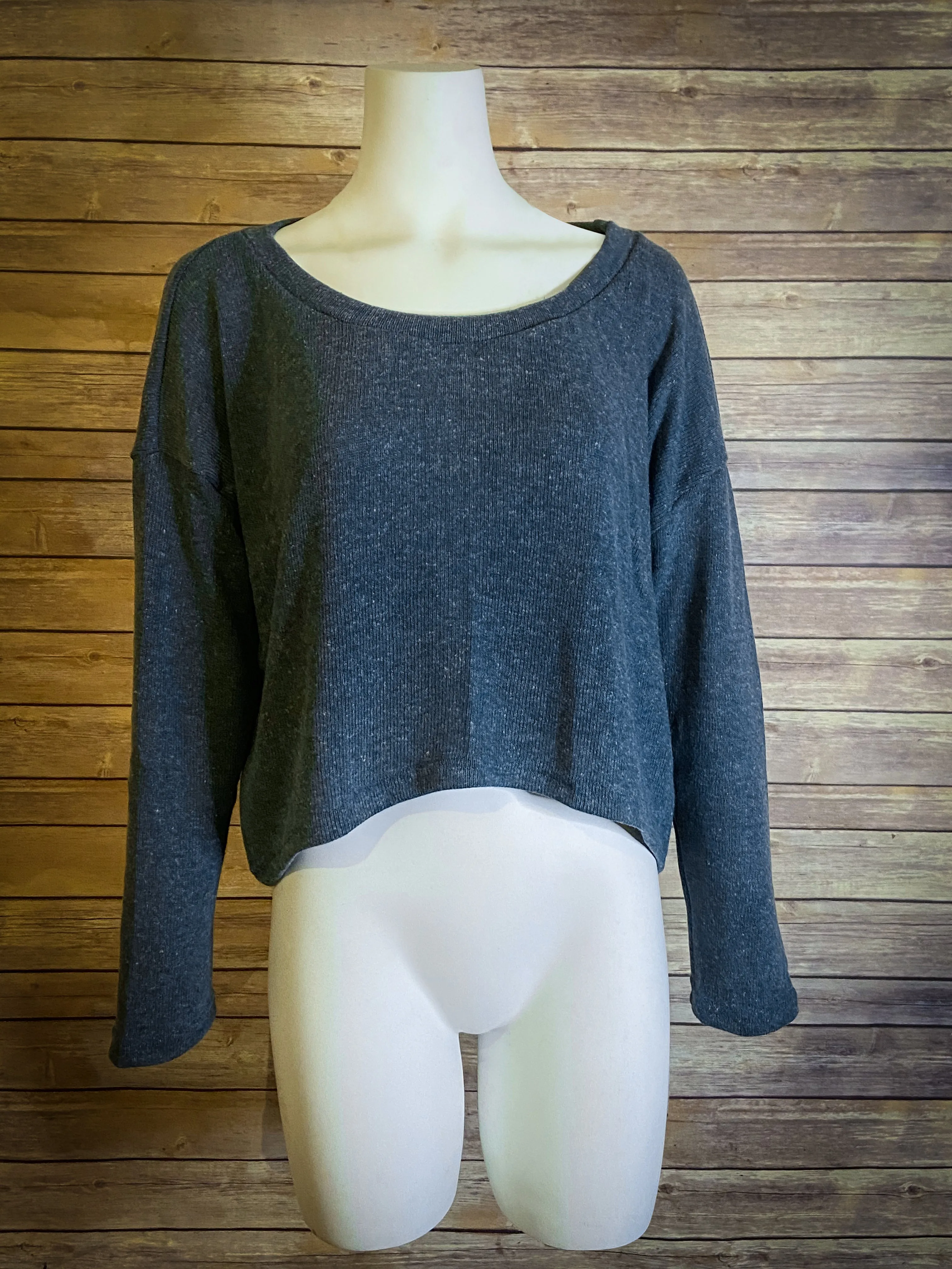 Crop Jumper - Blue